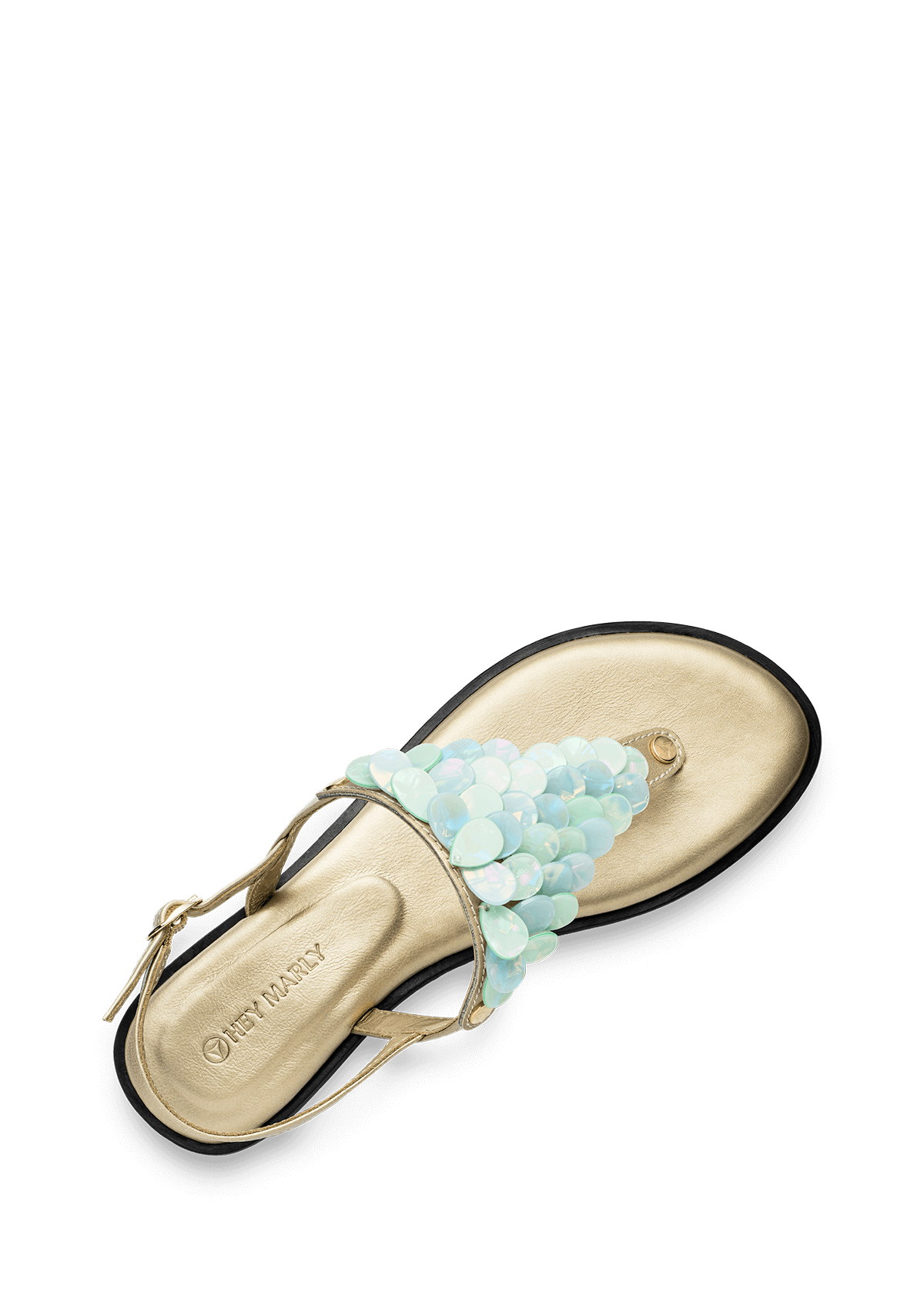 Produktabbildung auf neutralem Hintergrund des Produktes Shiny Plate in der Farbe Classic Gold