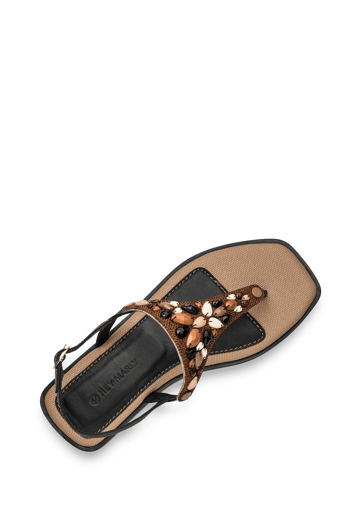 Produktabbildung auf neutralem Hintergrund des Produktes Eternal Summer in der Farbe Chic Canvas Sand-Black