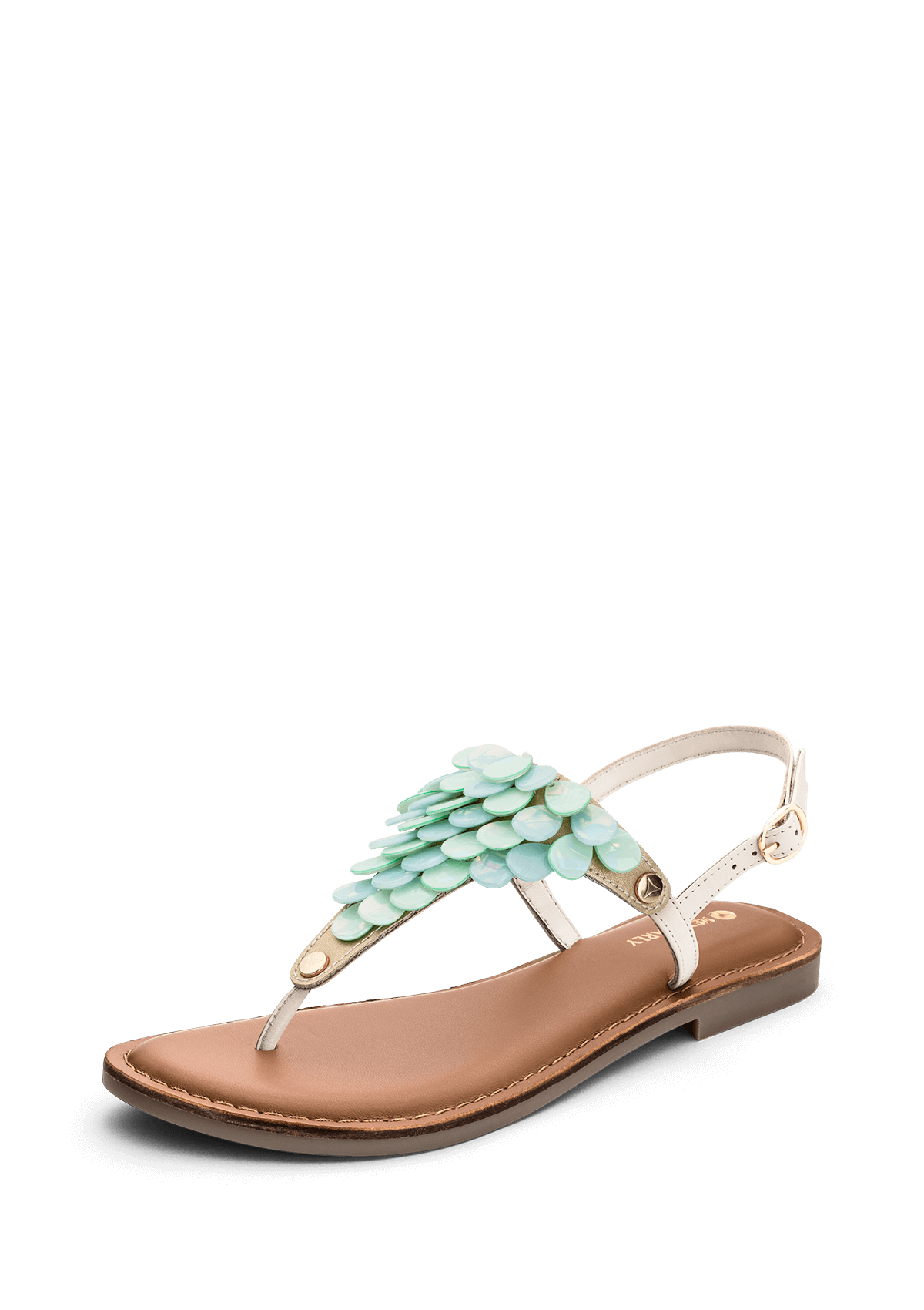 Produktabbildung auf neutralem Hintergrund des Produktes Shiny Plate in der Farbe Classic Crema