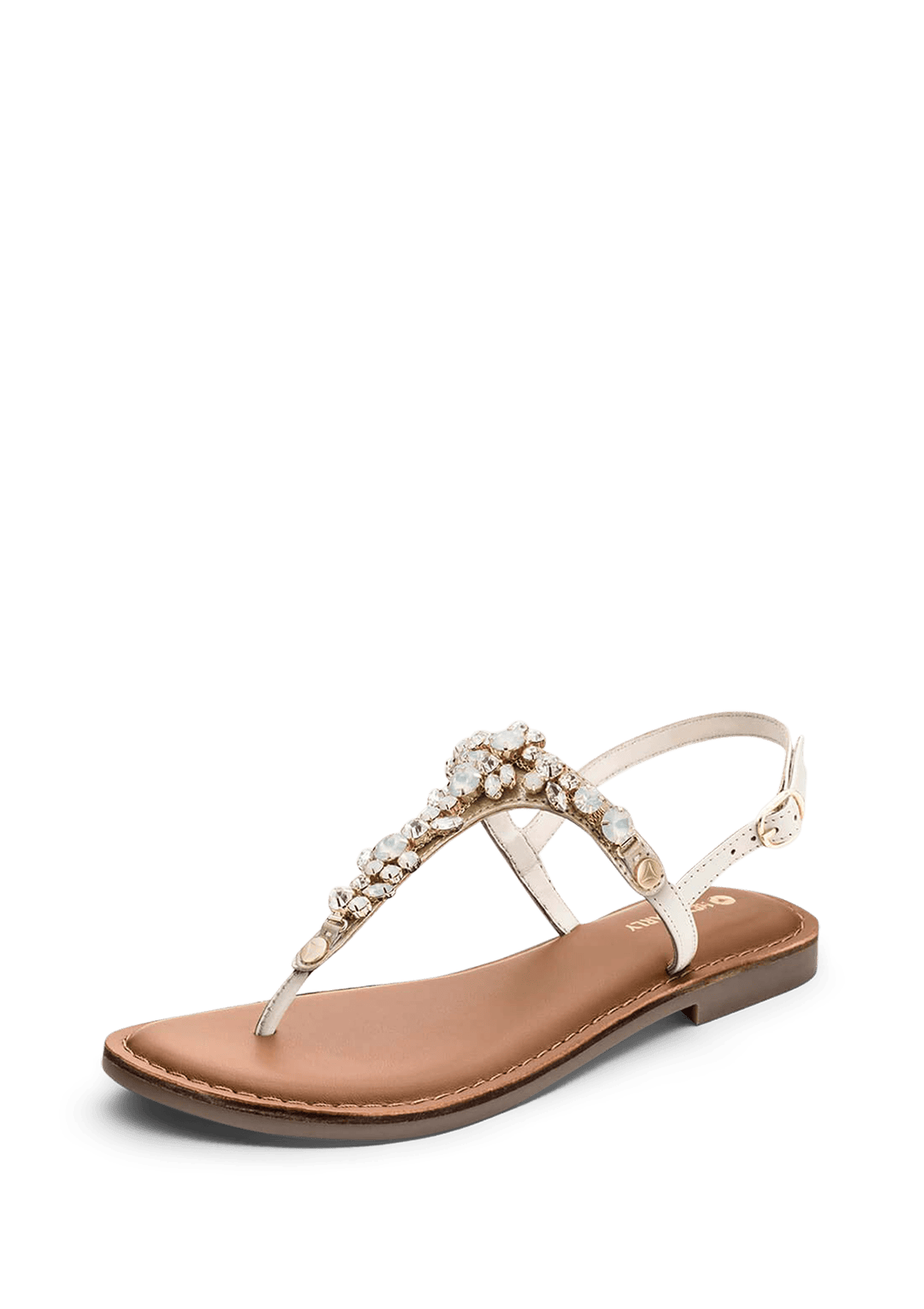 Frontalansicht auf neutralem Hintergrund des Produktes Brilliant Life in der Farbe Crystal