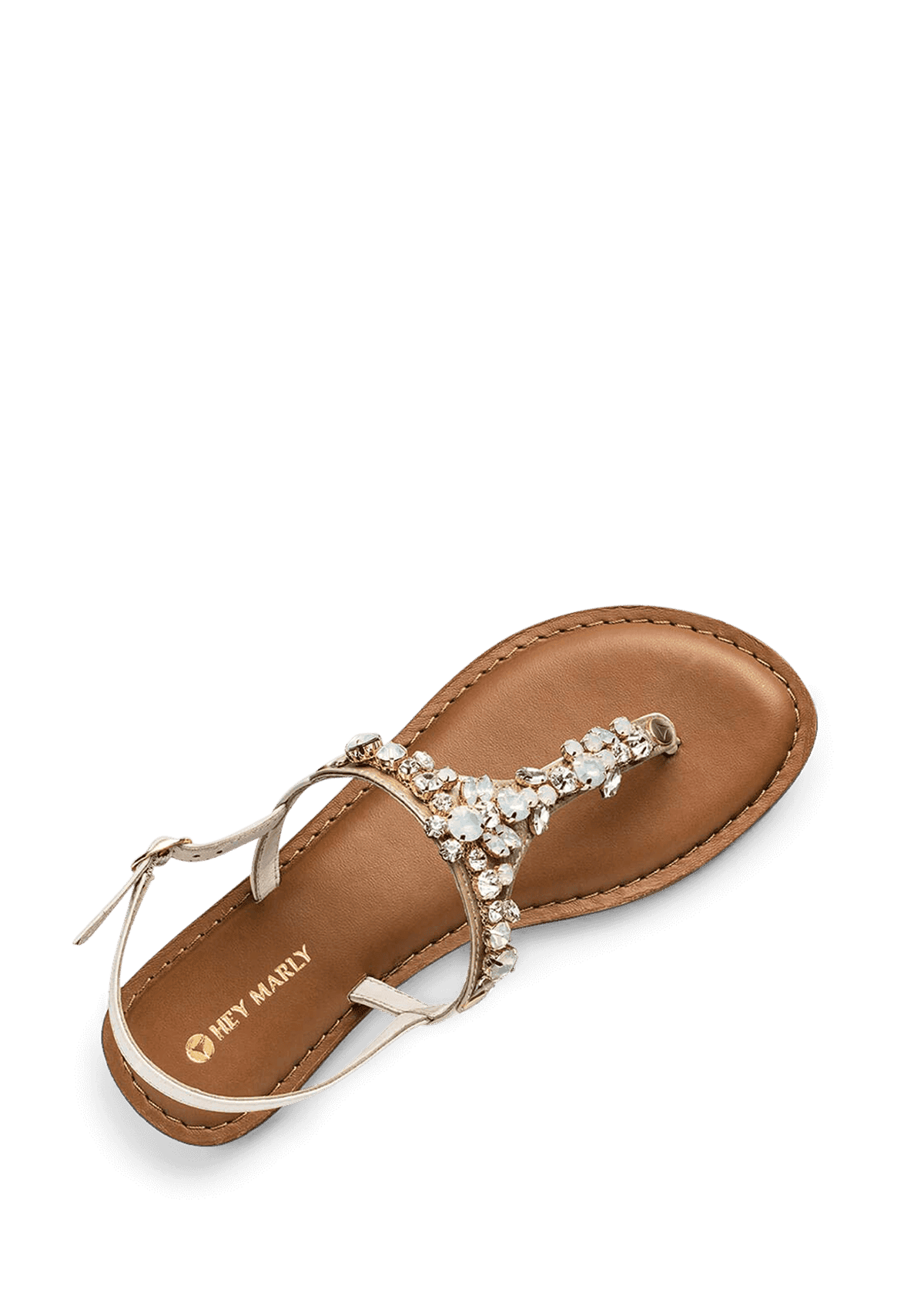 Seitenansicht auf neutralem Hintergrund des Produktes Brilliant Life in der Farbe Classic Crema