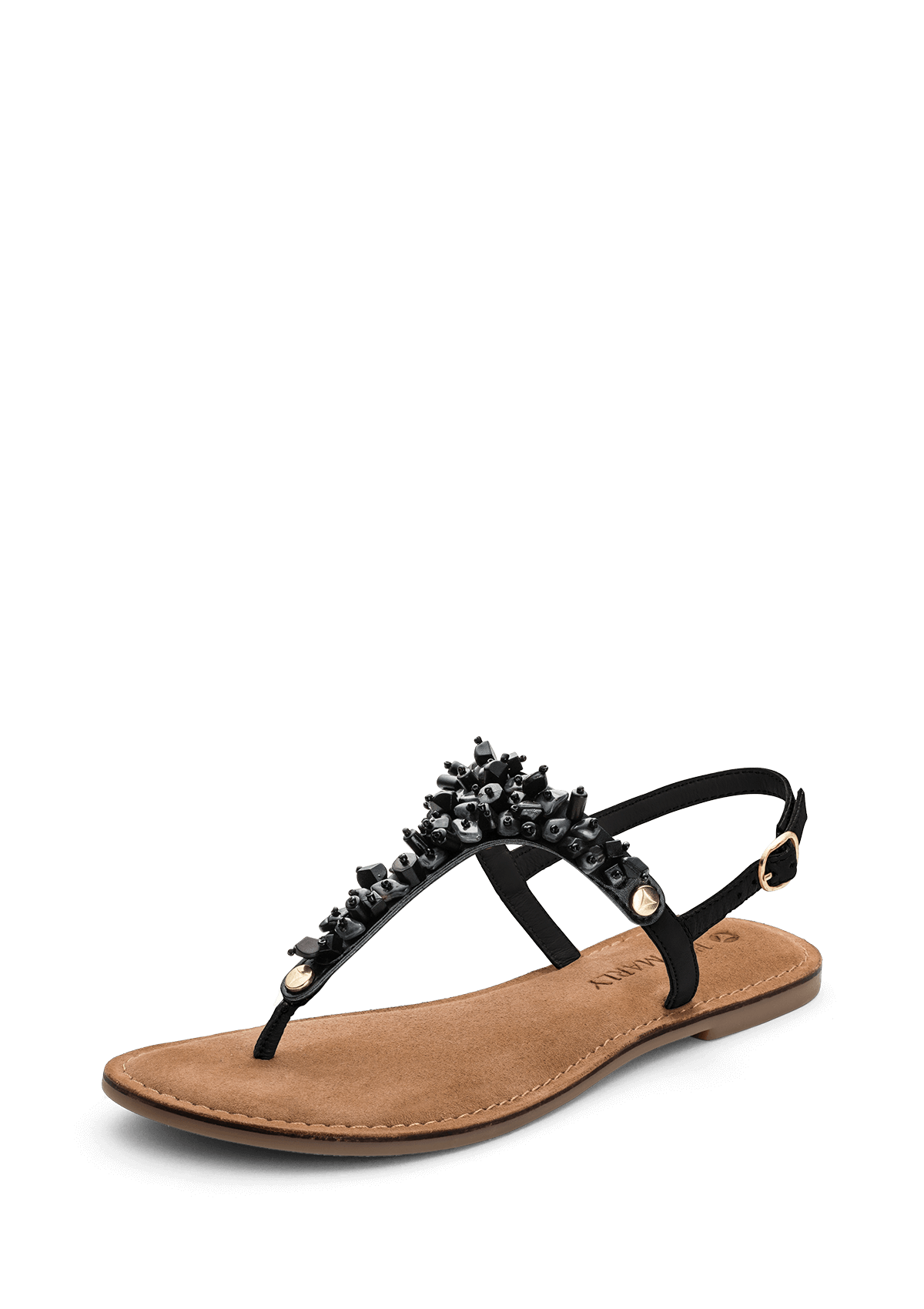 Frontalansicht auf neutralem Hintergrund des Produktes Majestic Moon in der Farbe Black