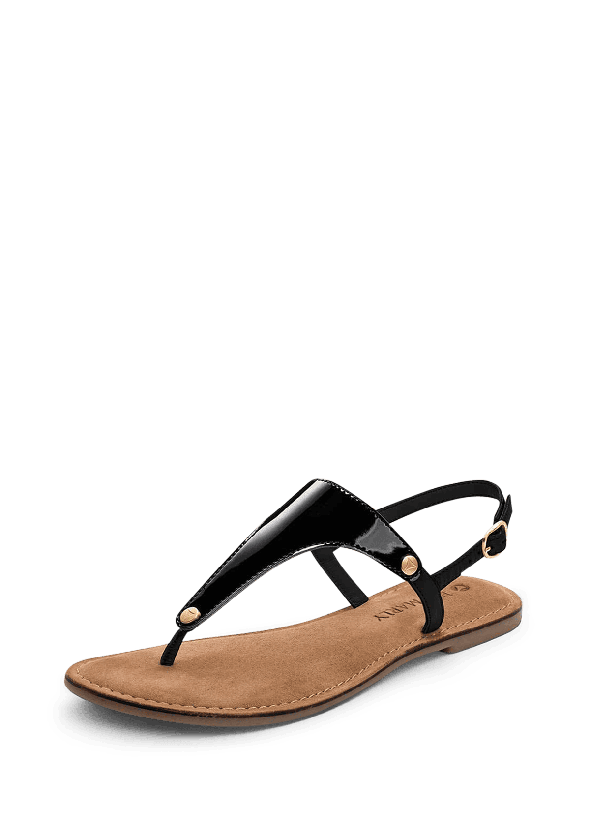 Frontalansicht auf neutralem Hintergrund des Produktes City Gloss in der Farbe Comfort Black