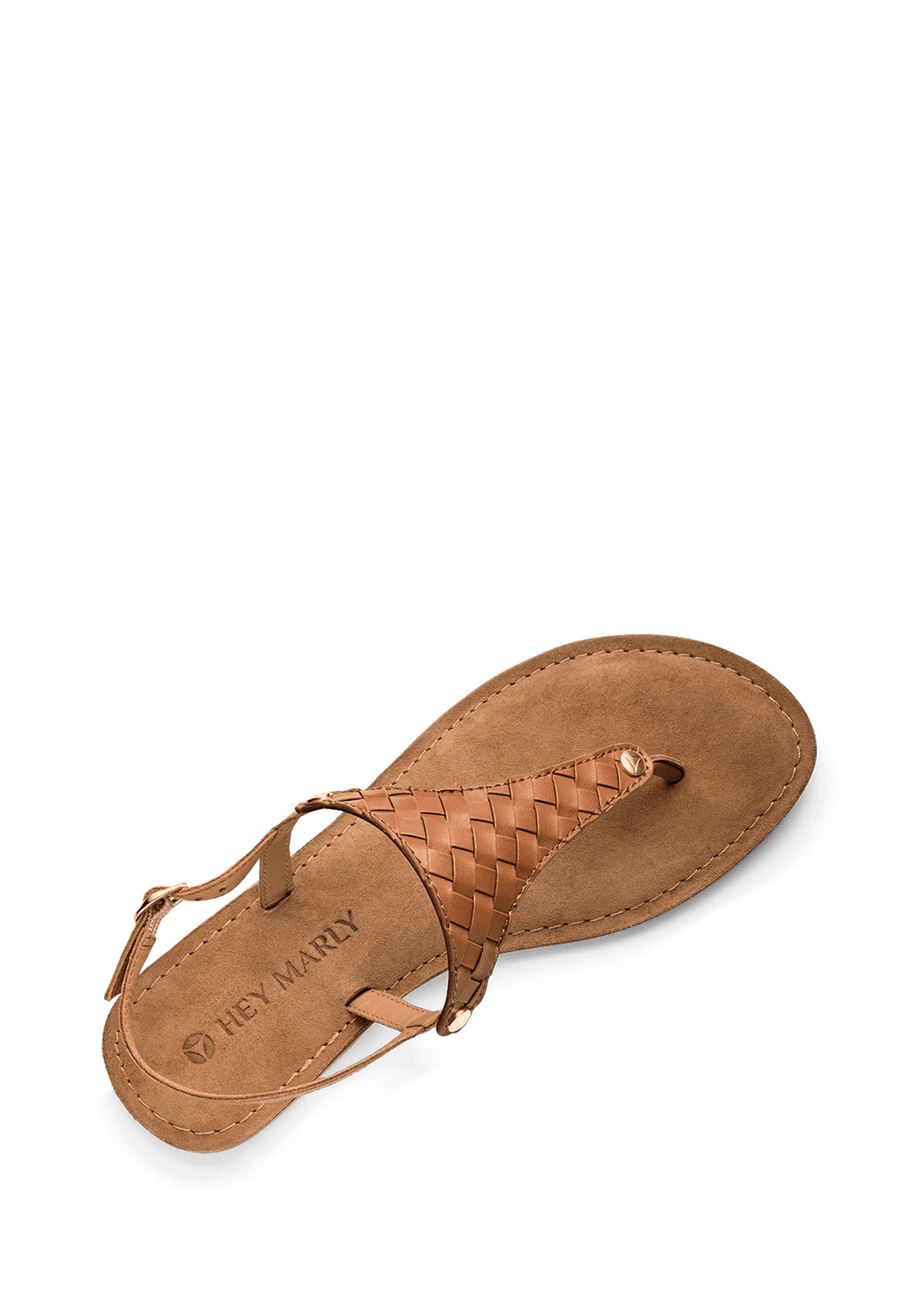 Seitenansicht auf neutralem Hintergrund des Produktes Urban Twist in der Farbe Comfort Cognac