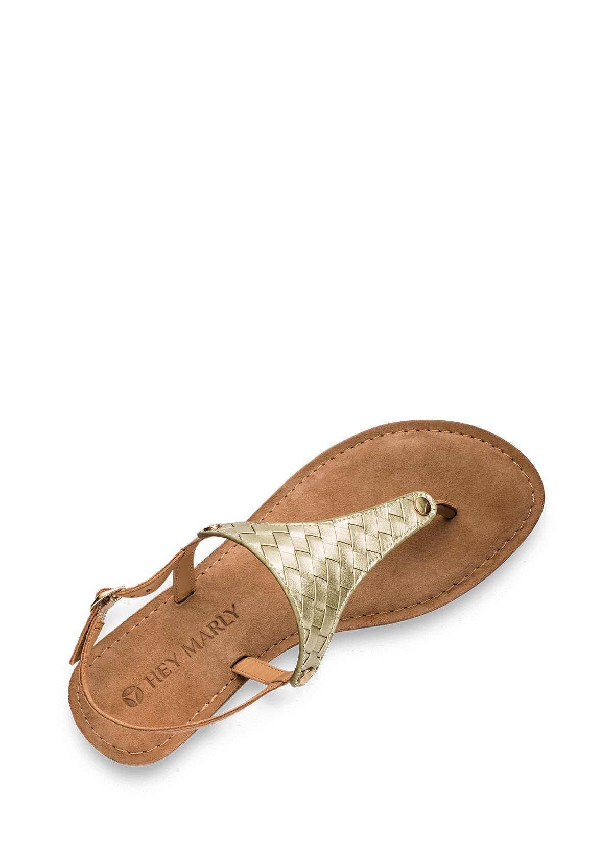 Seitenansicht auf neutralem Hintergrund des Produktes Urban Twist in der Farbe Comfort Cognac