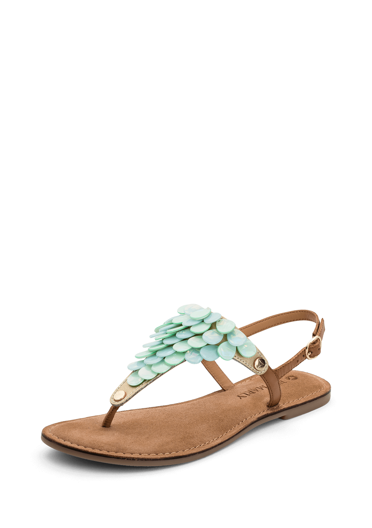 Produktabbildung auf neutralem Hintergrund des Produktes Shiny Plate in der Farbe Comfort Cognac