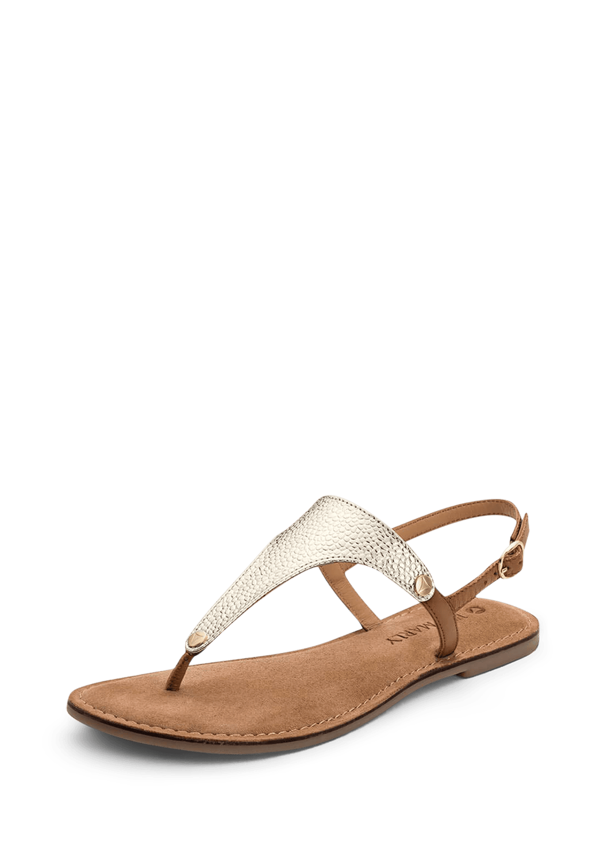 Frontalansicht auf neutralem Hintergrund des Produktes Mars Metallic in der Farbe Gold