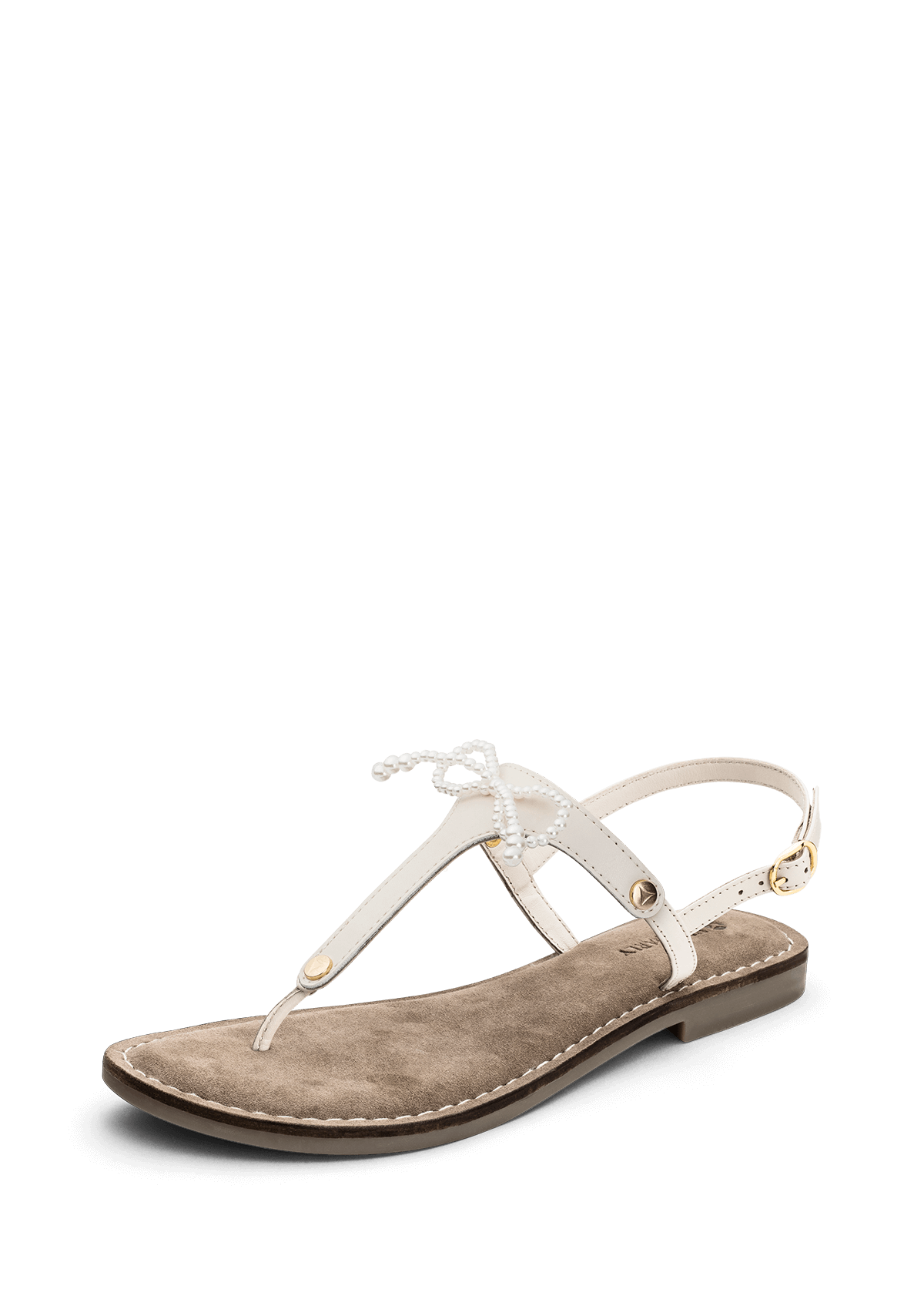 Produktabbildung auf neutralem Hintergrund des Produktes Pearl Bow in der Farbe Comfort Crema