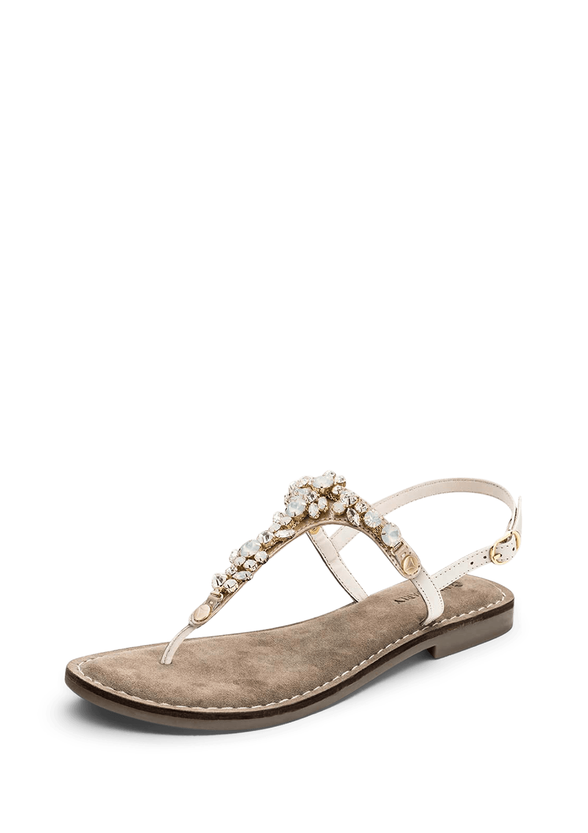 Frontalansicht auf neutralem Hintergrund des Produktes Brilliant Life in der Farbe Crystal