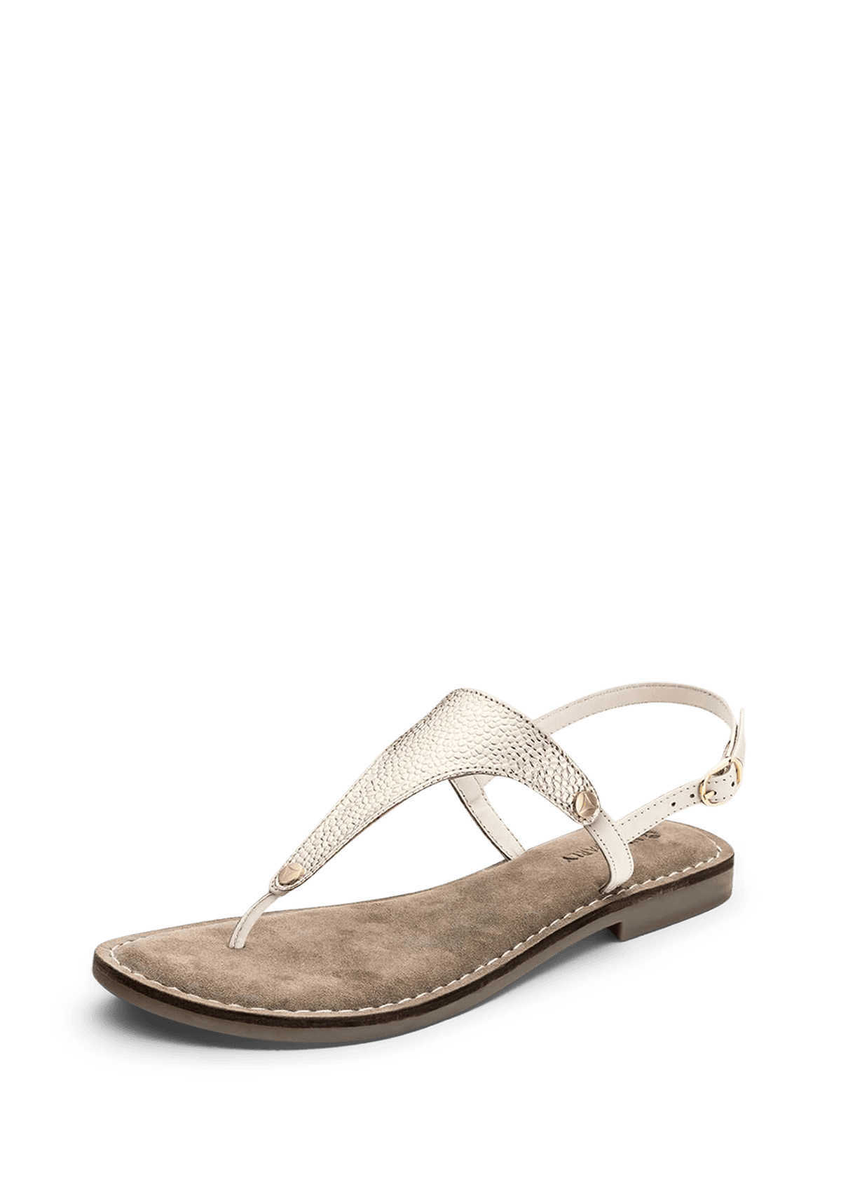 Frontalansicht auf neutralem Hintergrund des Produktes Mars Metallic in der Farbe Gold