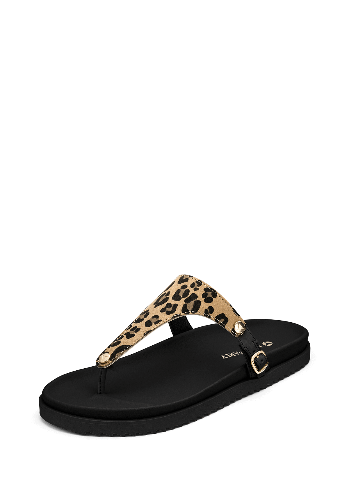 Frontalansicht auf neutralem Hintergrund des Produktes Animal Print in der Farbe Casual Clean Black