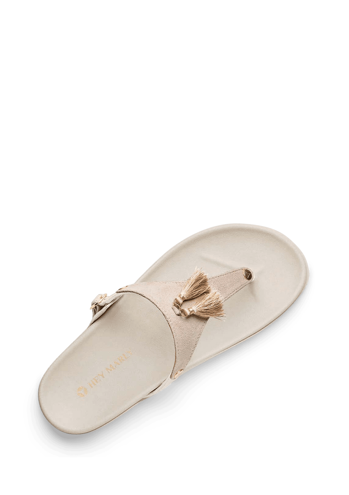 Seitenansicht auf neutralem Hintergrund des Produktes Pom de Paris in der Farbe Casual Clean Crema