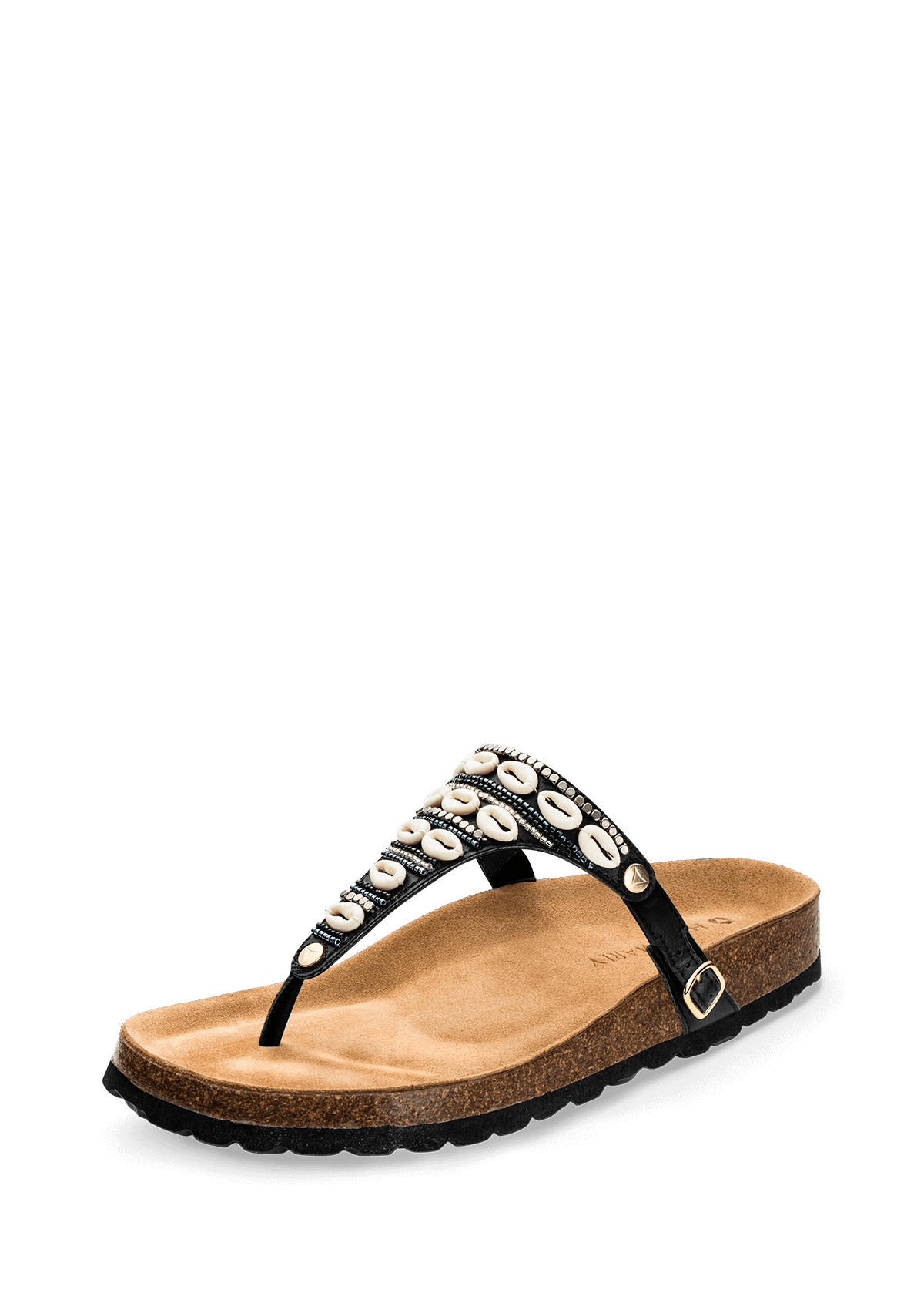 Ethno Shells - Casual Cork Black