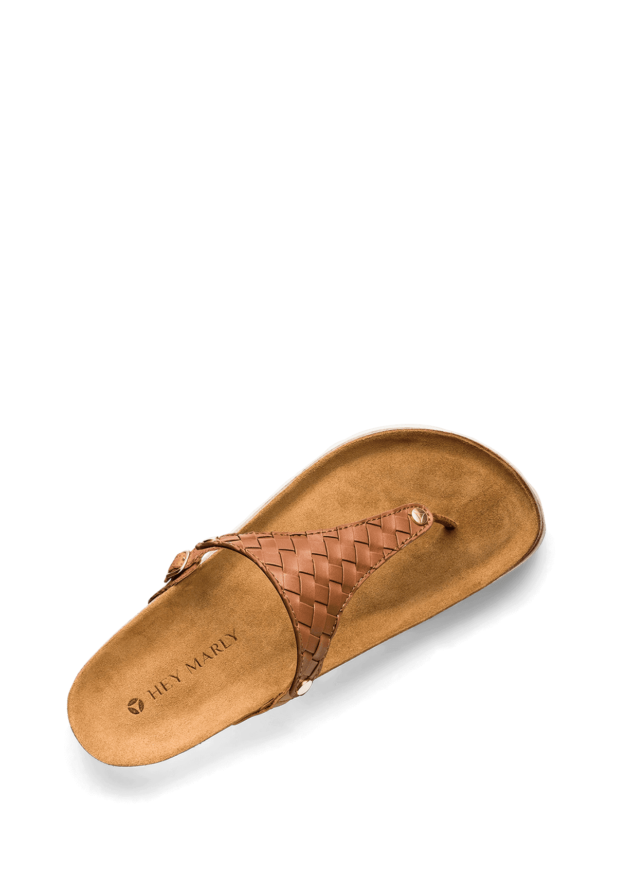 Seitenansicht auf neutralem Hintergrund des Produktes Urban Twist in der Farbe Casual Cork Cognac