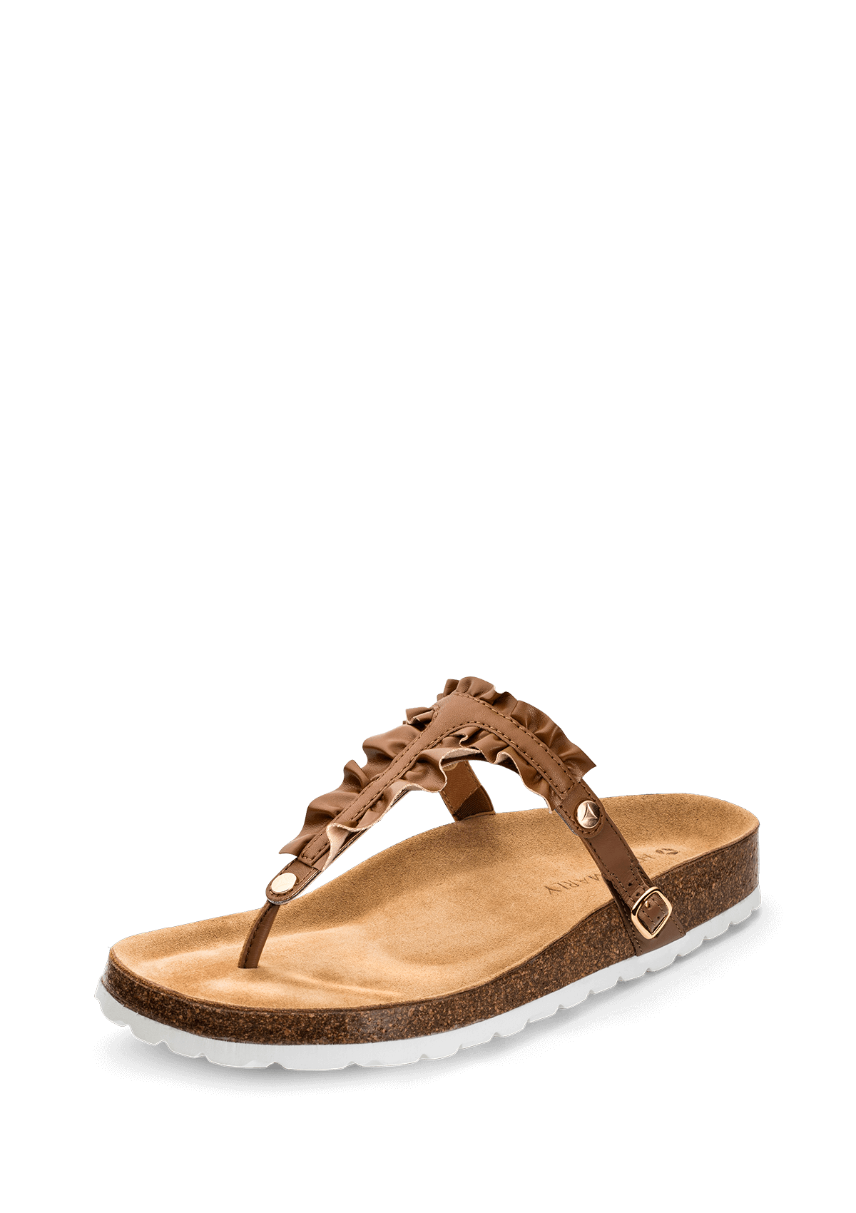 Produktabbildung auf neutralem Hintergrund des Produktes Wavy Wonder in der Farbe Casual Cork Cognac