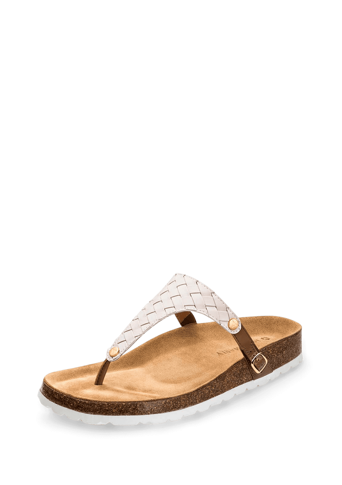 Frontalansicht auf neutralem Hintergrund des Produktes Urban Twist in der Farbe Casual Cork Cognac Crema