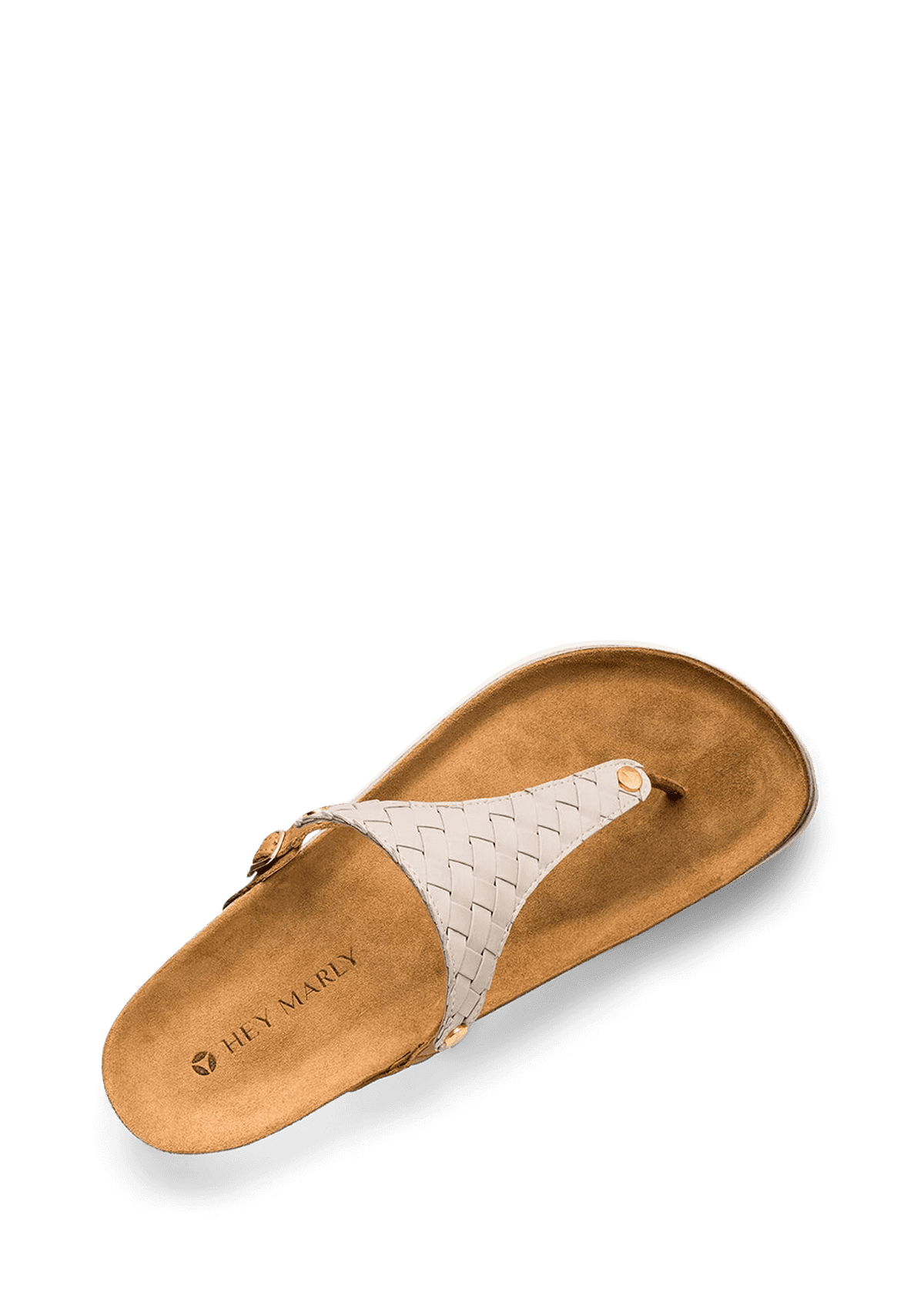 Seitenansicht auf neutralem Hintergrund des Produktes Urban Twist in der Farbe Casual Cork Cognac Crema