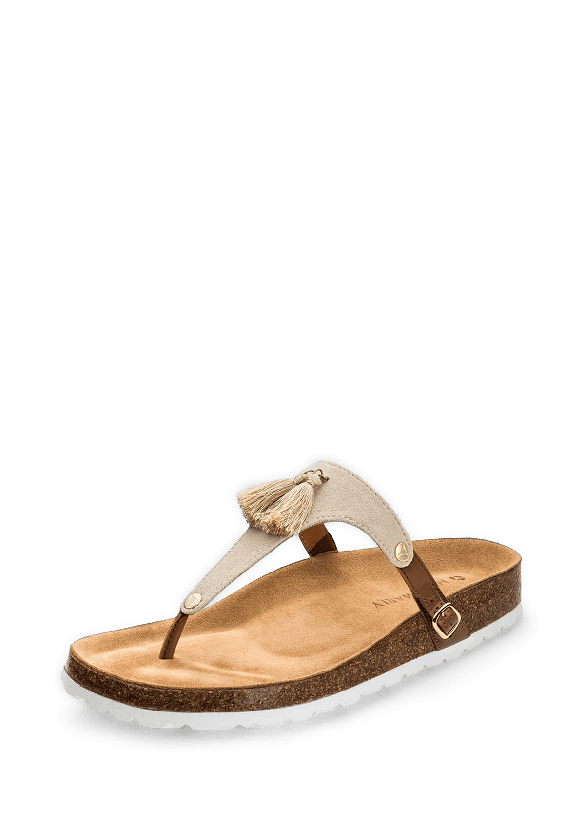 Frontalansicht auf neutralem Hintergrund des Produktes Pom de Paris in der Farbe Crema