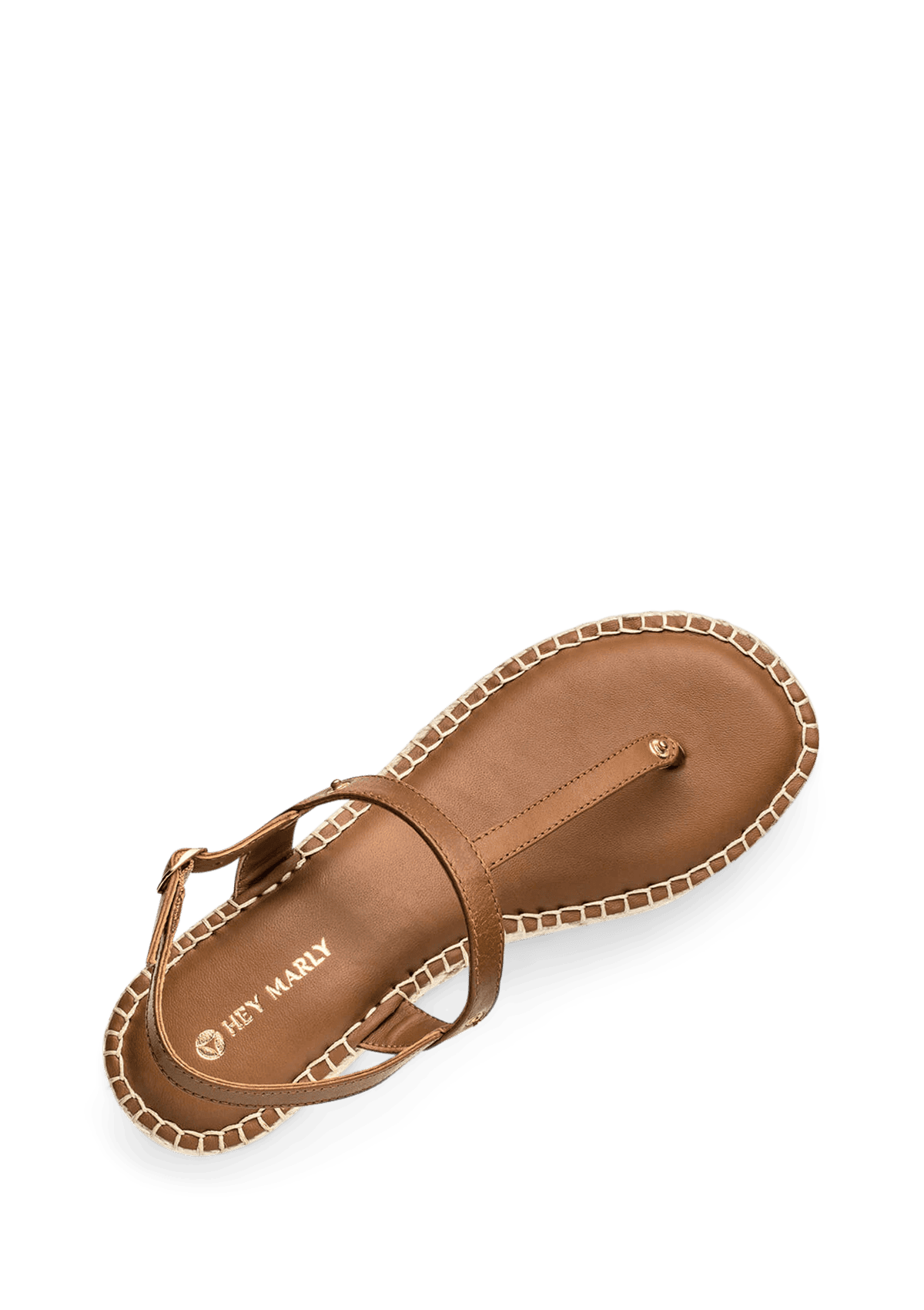 Wedge Bast Mid Cognac