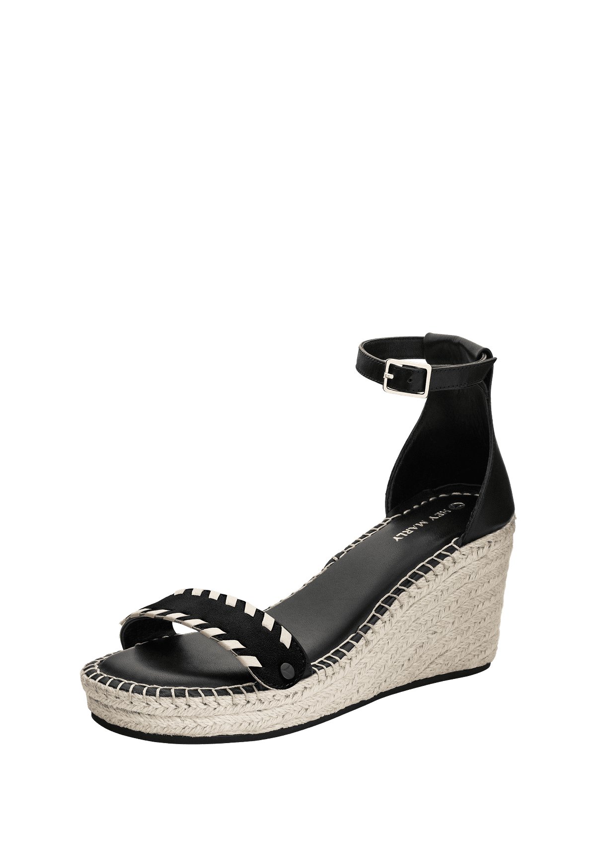 Stitching - Wedge Bast High Black
