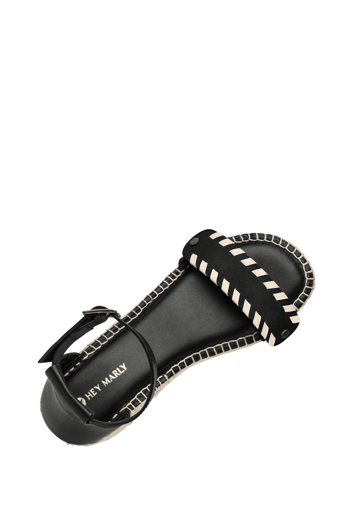 Stitching - Wedge Bast High Black