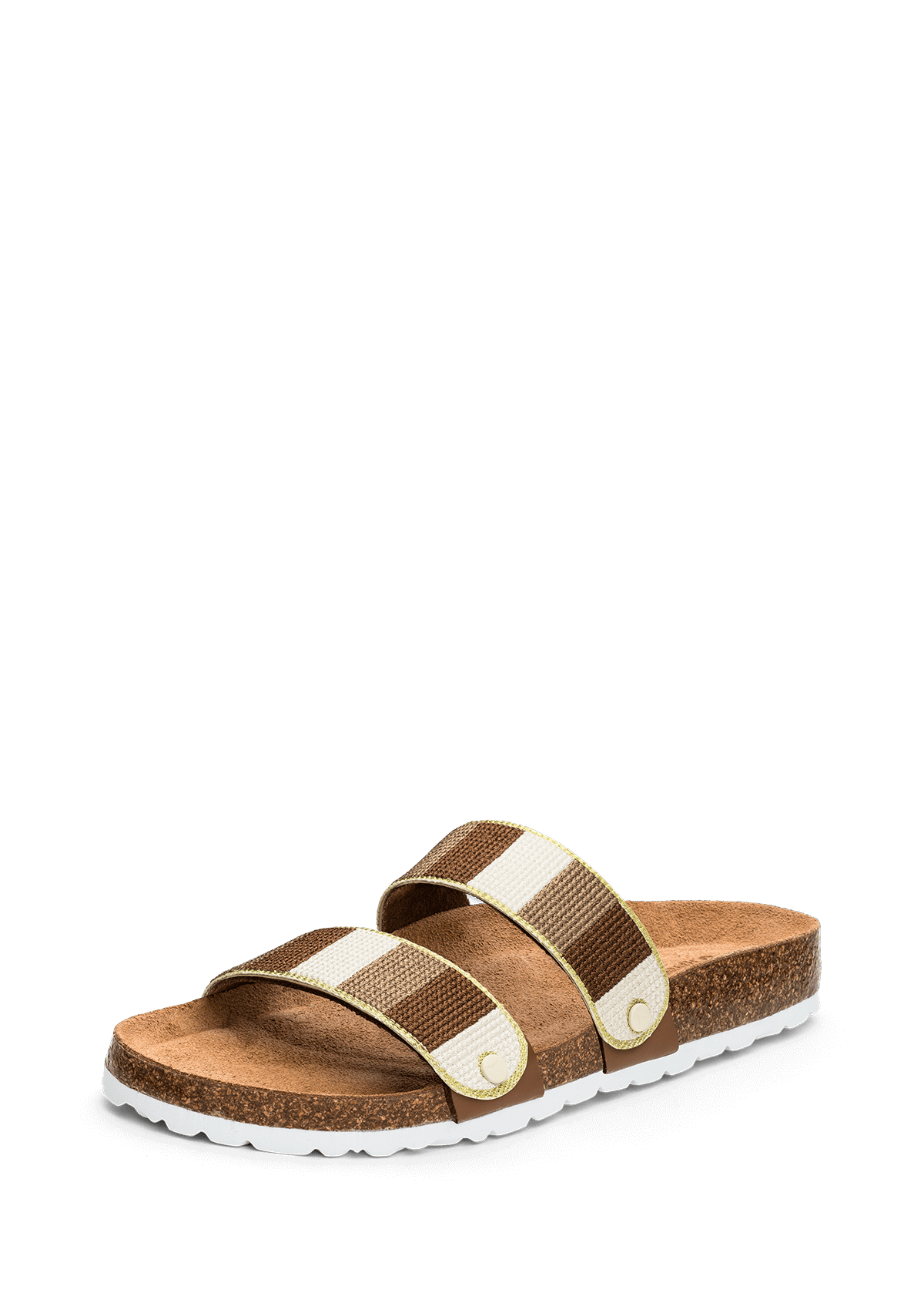 Summer Stripe - Casual Cork Cognac