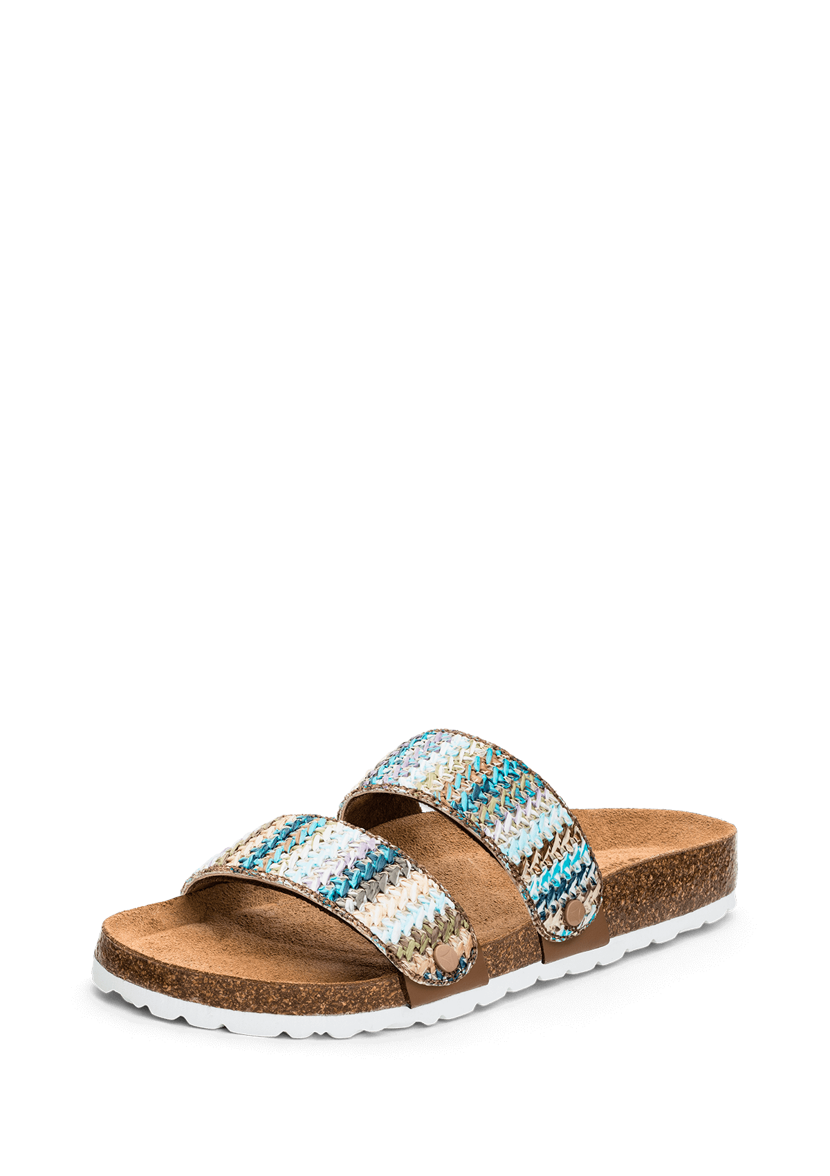 Produktabbildung auf neutralem Hintergrund des Produktes Seaside Stripe in der Farbe Casual Cork