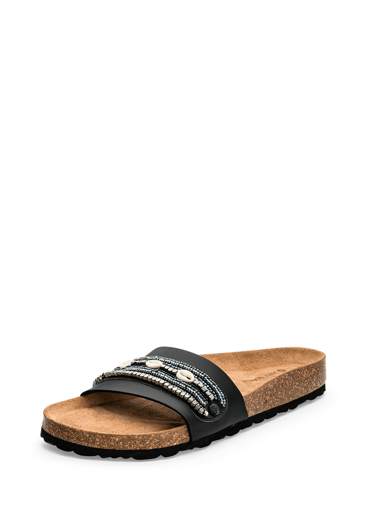 Ethno Shells - Casual Cork Black