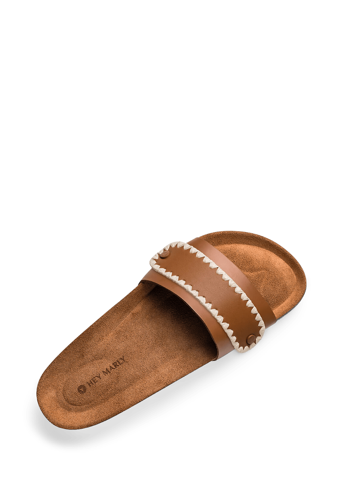 Seitenansicht auf neutralem Hintergrund des Produktes Summer Sensation in der Farbe Casual Cork Cognac