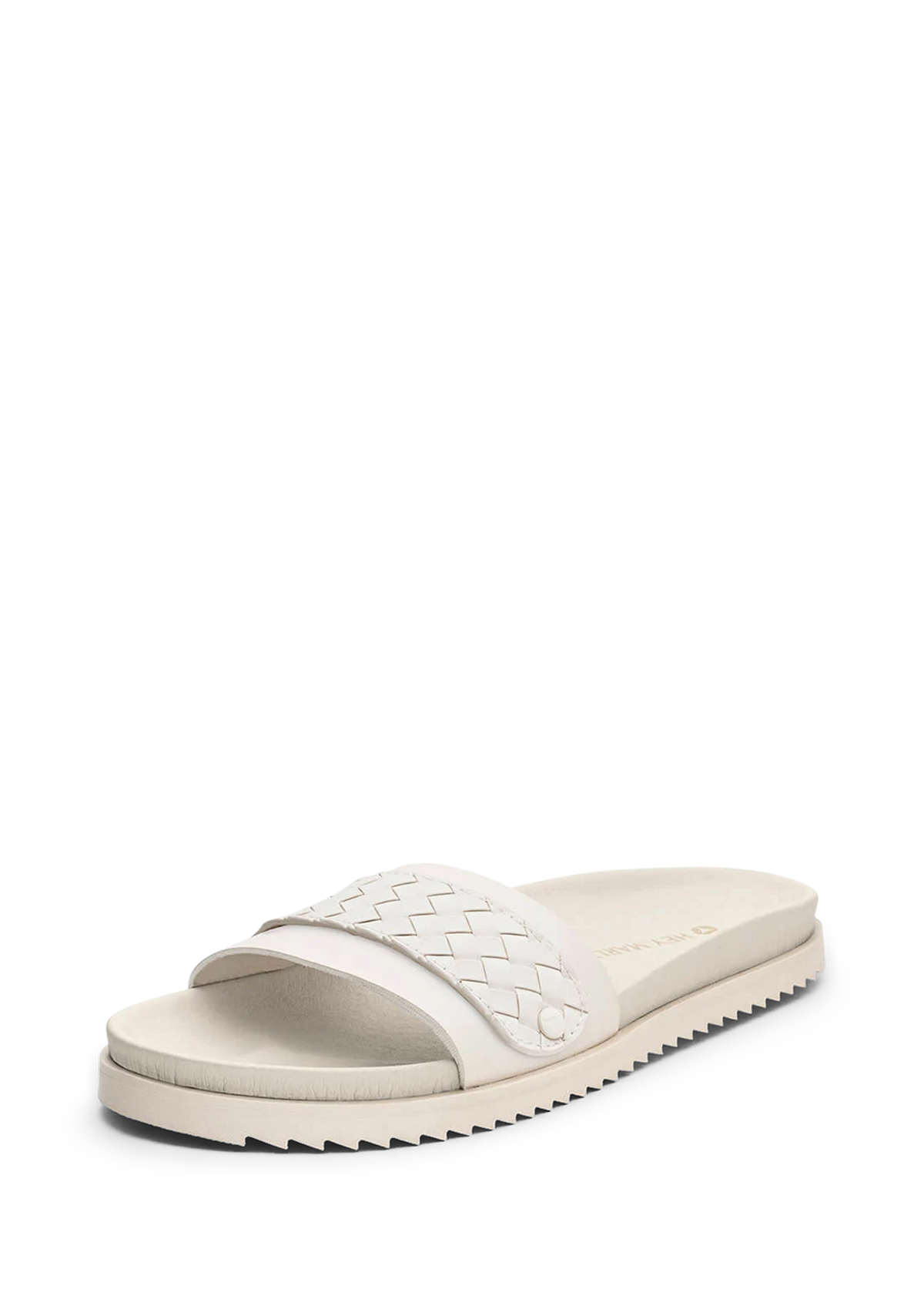 Frontalansicht auf neutralem Hintergrund des Produktes Urban Twist in der Farbe Casual Clean Crema