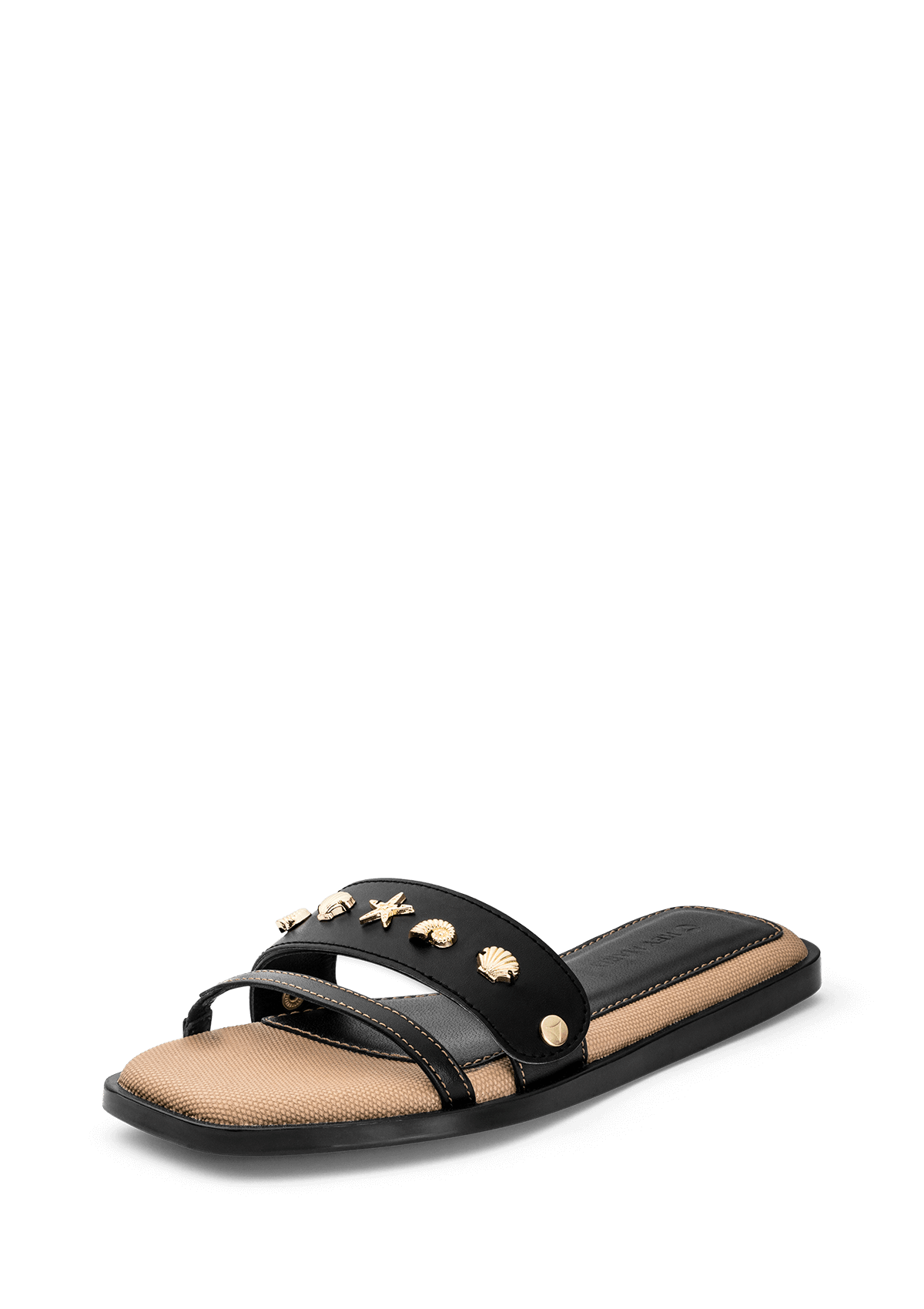 Produktabbildung auf neutralem Hintergrund des Produktes Coastal Star in der Farbe Chic Canvas Sand-Black