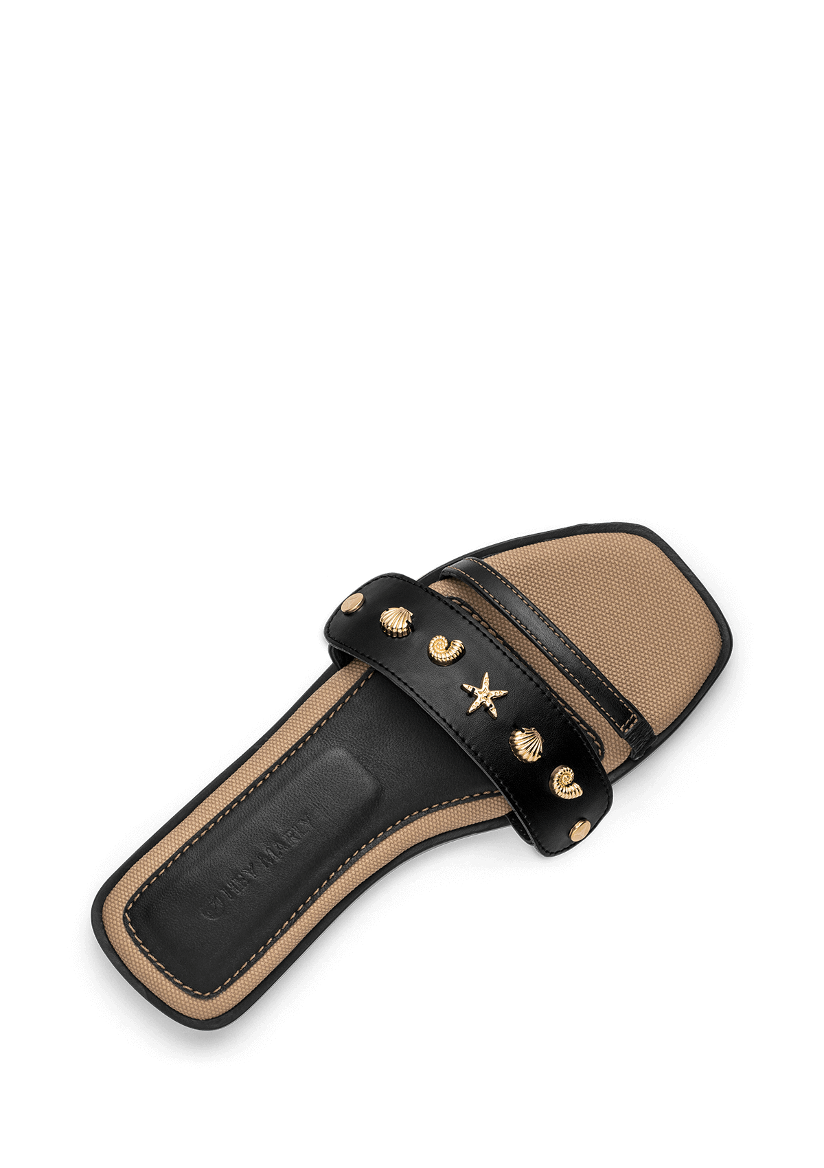 Produktabbildung auf neutralem Hintergrund des Produktes Coastal Star in der Farbe Chic Canvas Sand-Black