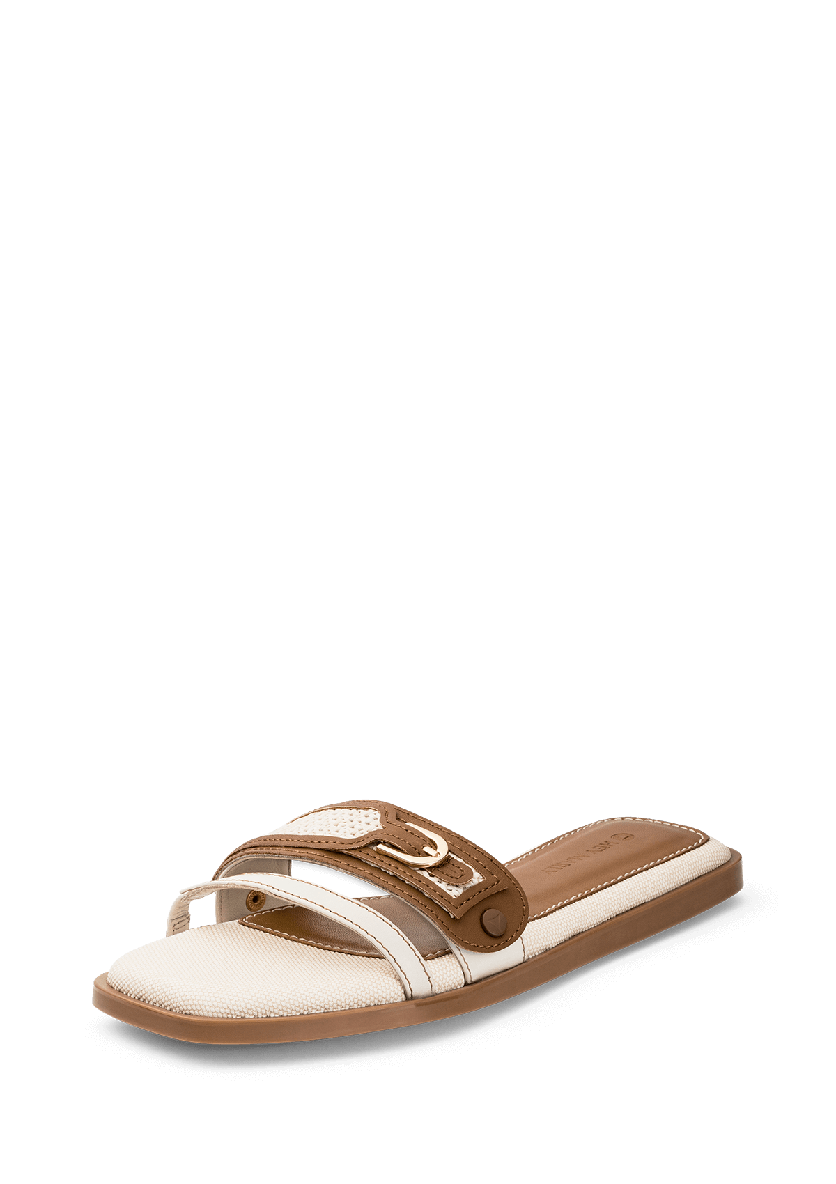 Produktabbildung auf neutralem Hintergrund des Produktes Urban Summer in der Farbe Chic Canvas Crema-Cognac