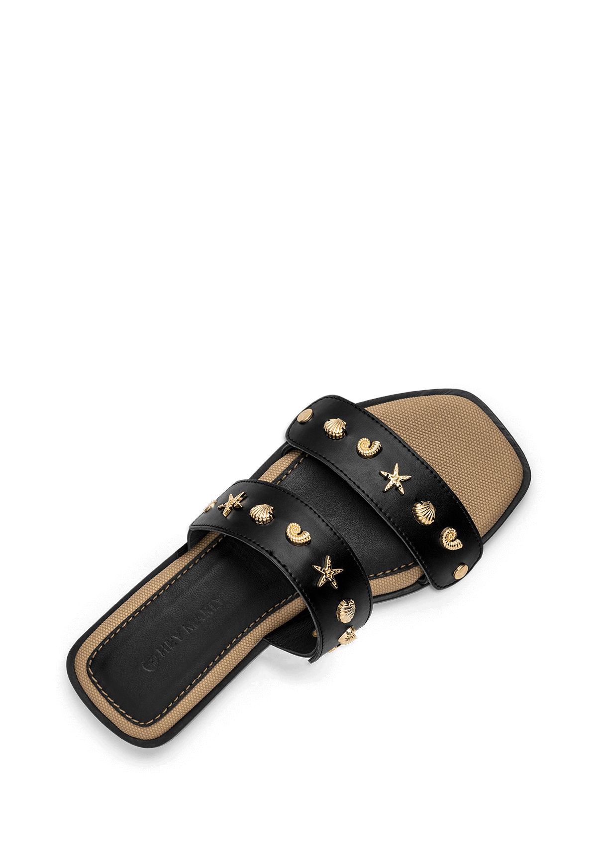 Produktabbildung auf neutralem Hintergrund des Produktes Coastal Star in der Farbe Chic Canvas Sand-Black