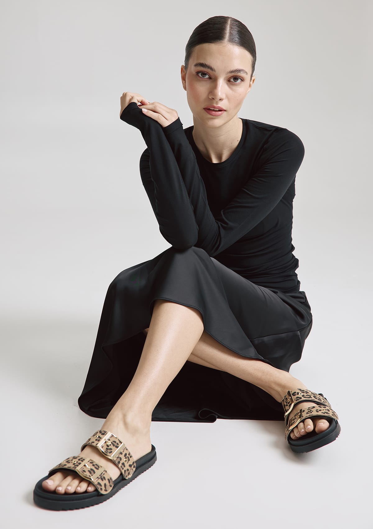 Animal Print - Casual Clean Black
