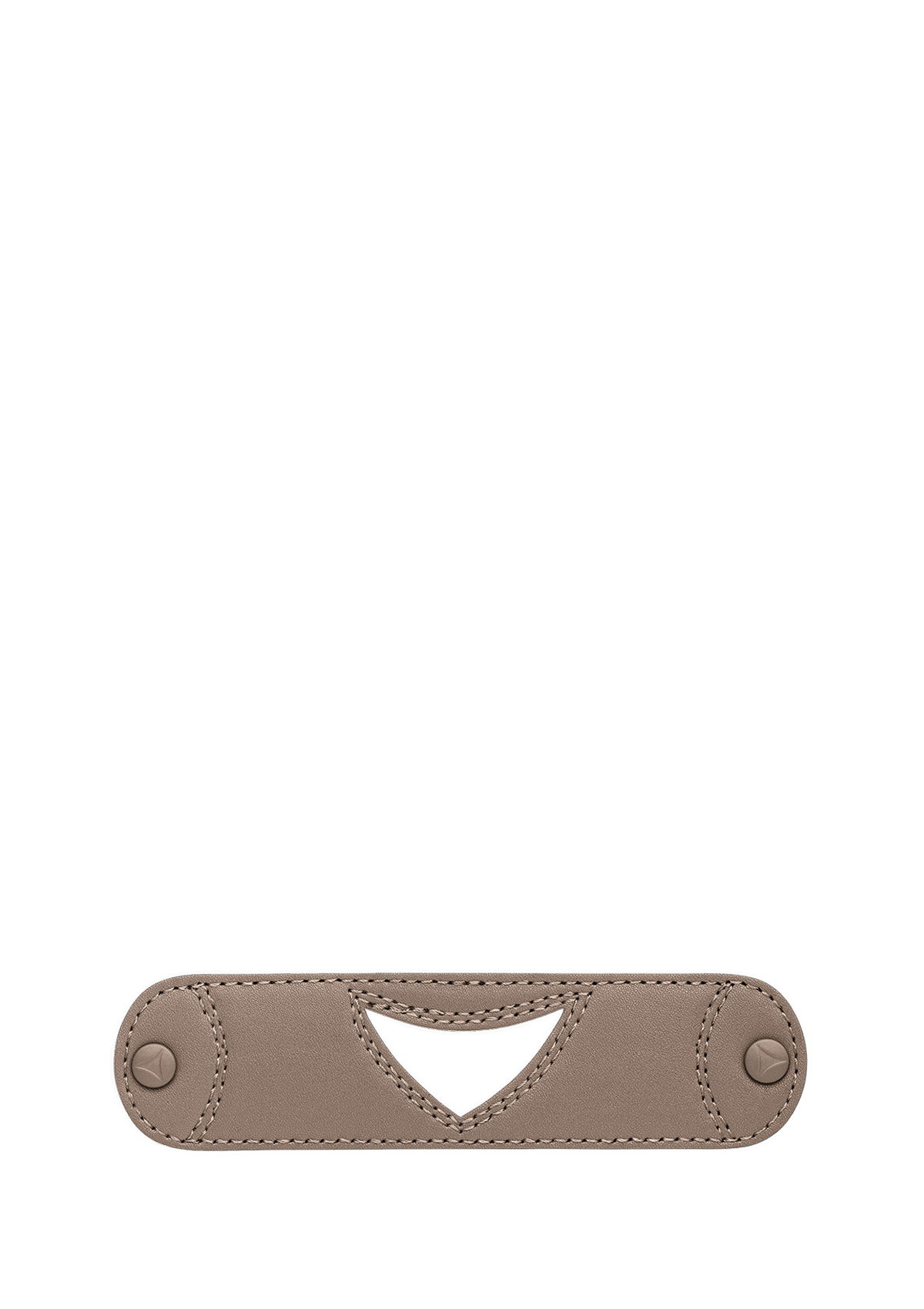 Frontalansicht auf neutralem Hintergrund des Produktes Plain Penny in der Farbe Mocha