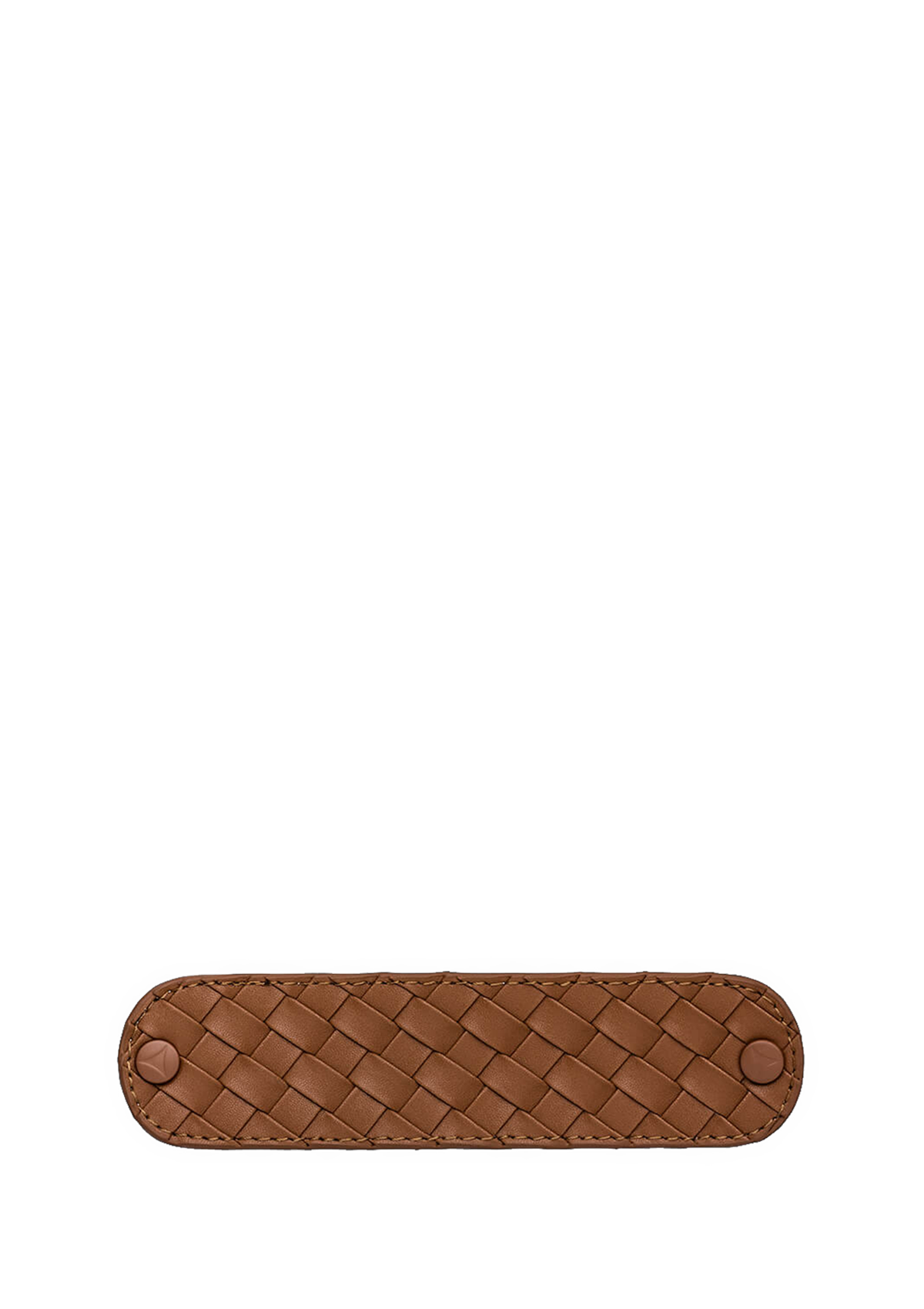 Frontalansicht auf neutralem Hintergrund des Produktes Urban Twist in der Farbe Cognac