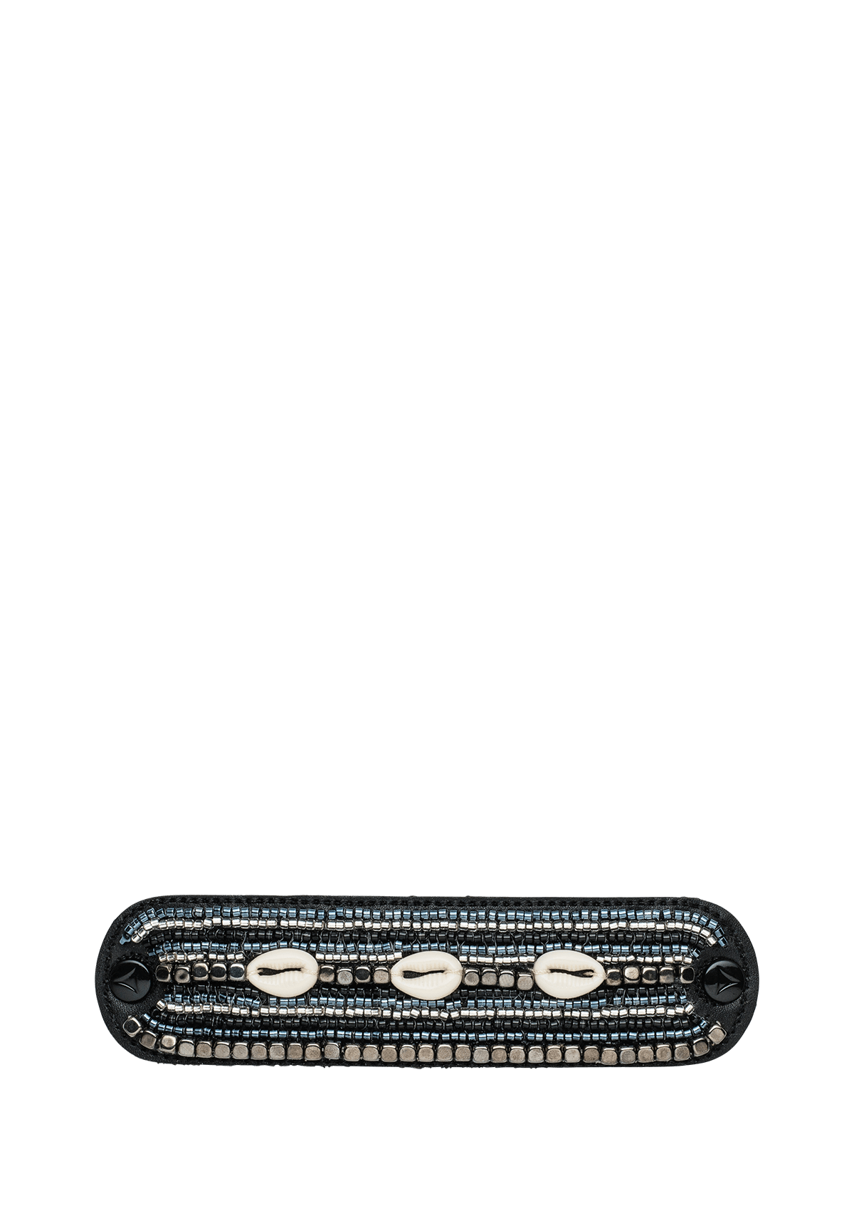 Produktabbildung auf neutralem Hintergrund des Produktes Ethno Shells in der Farbe Black