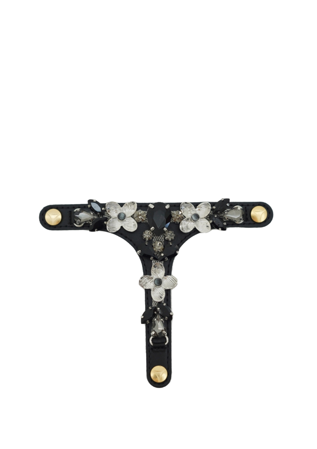 Sparkling Flower - Black