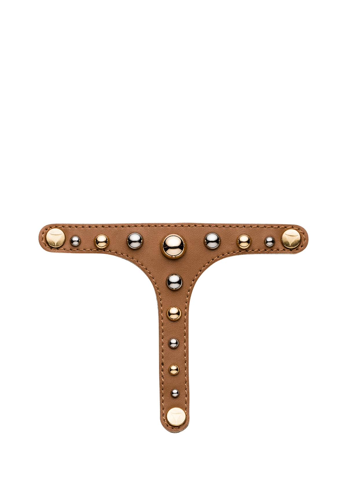 Produktabbildung auf neutralem Hintergrund des Produktes Urban Stud in der Farbe Cognac