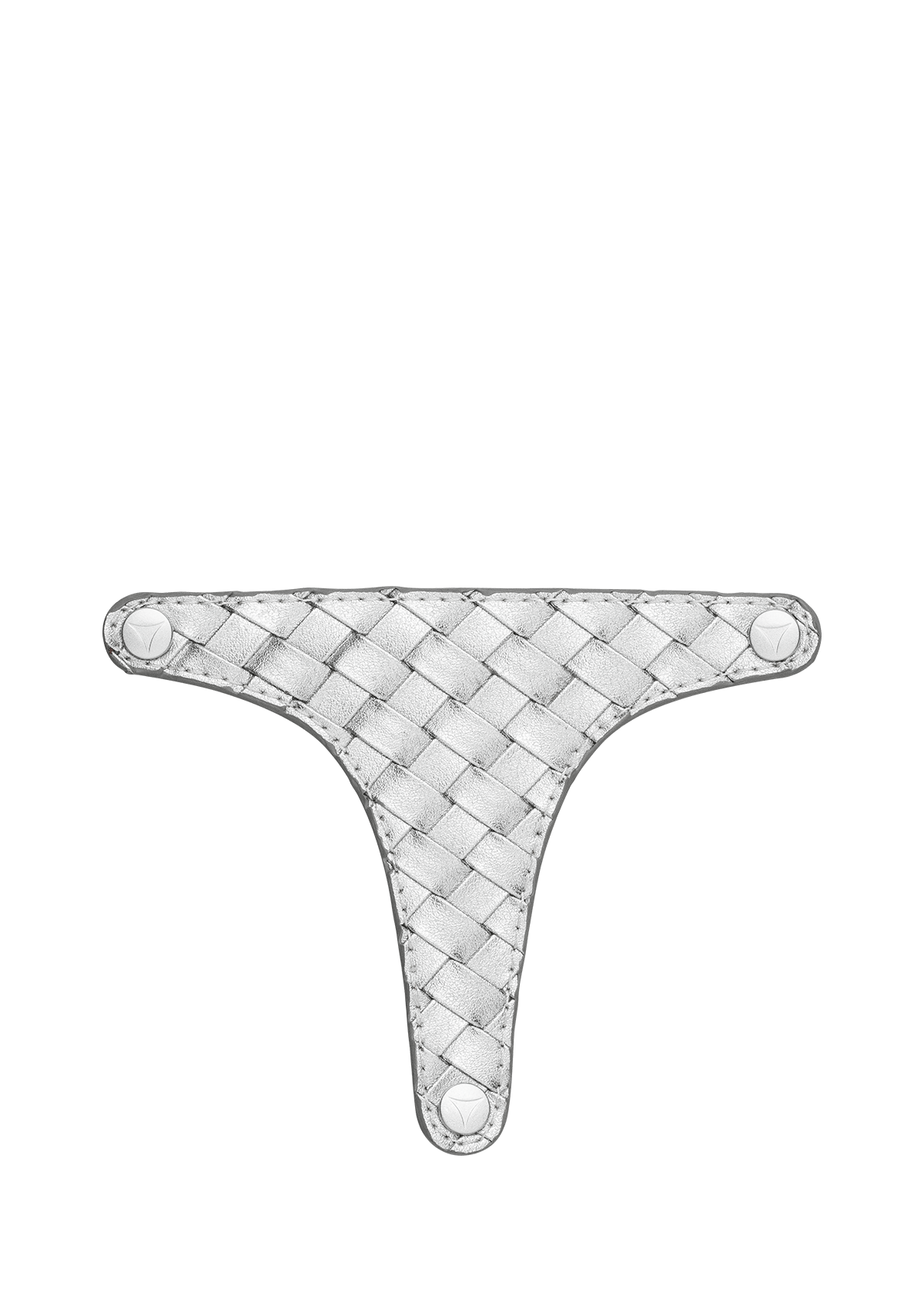 Frontalansicht auf neutralem Hintergrund des Produktes Urban Twist in der Farbe Silver