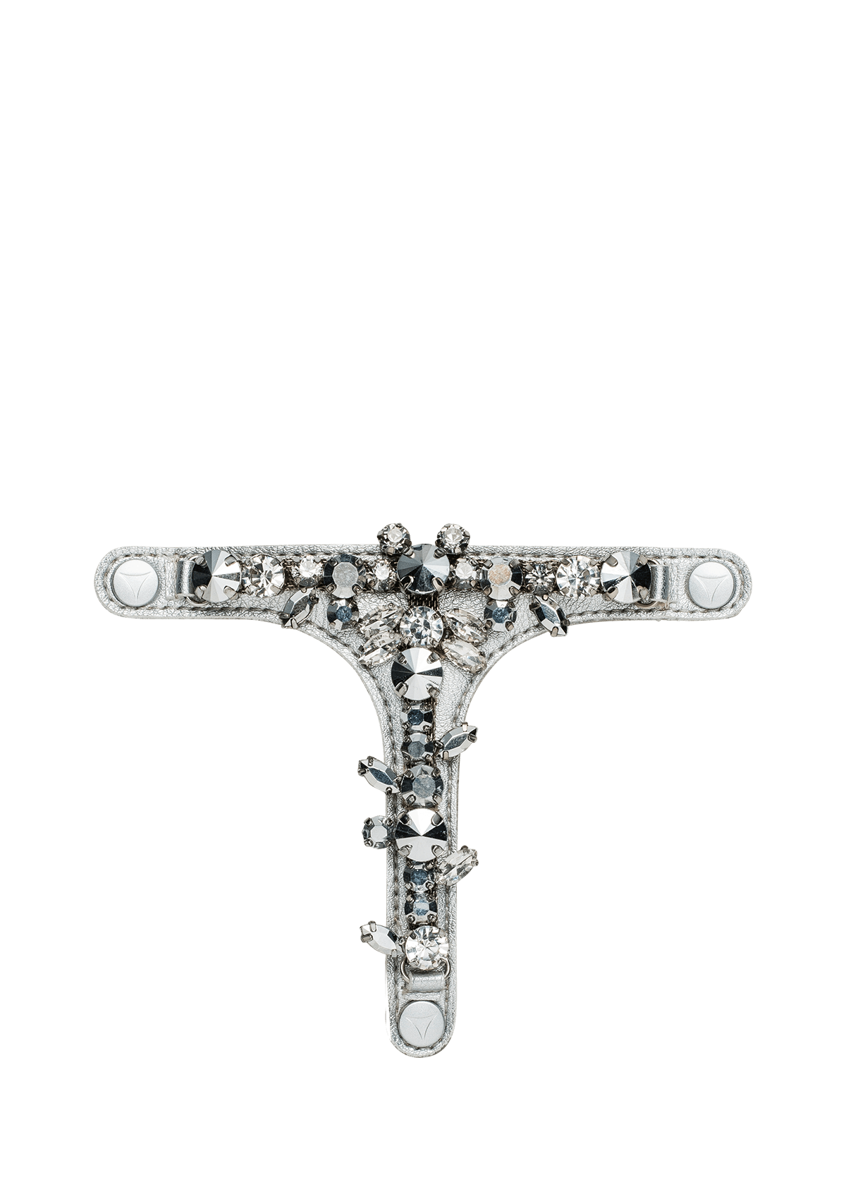 Frontalansicht auf neutralem Hintergrund des Produktes Brilliant Life in der Farbe Silver