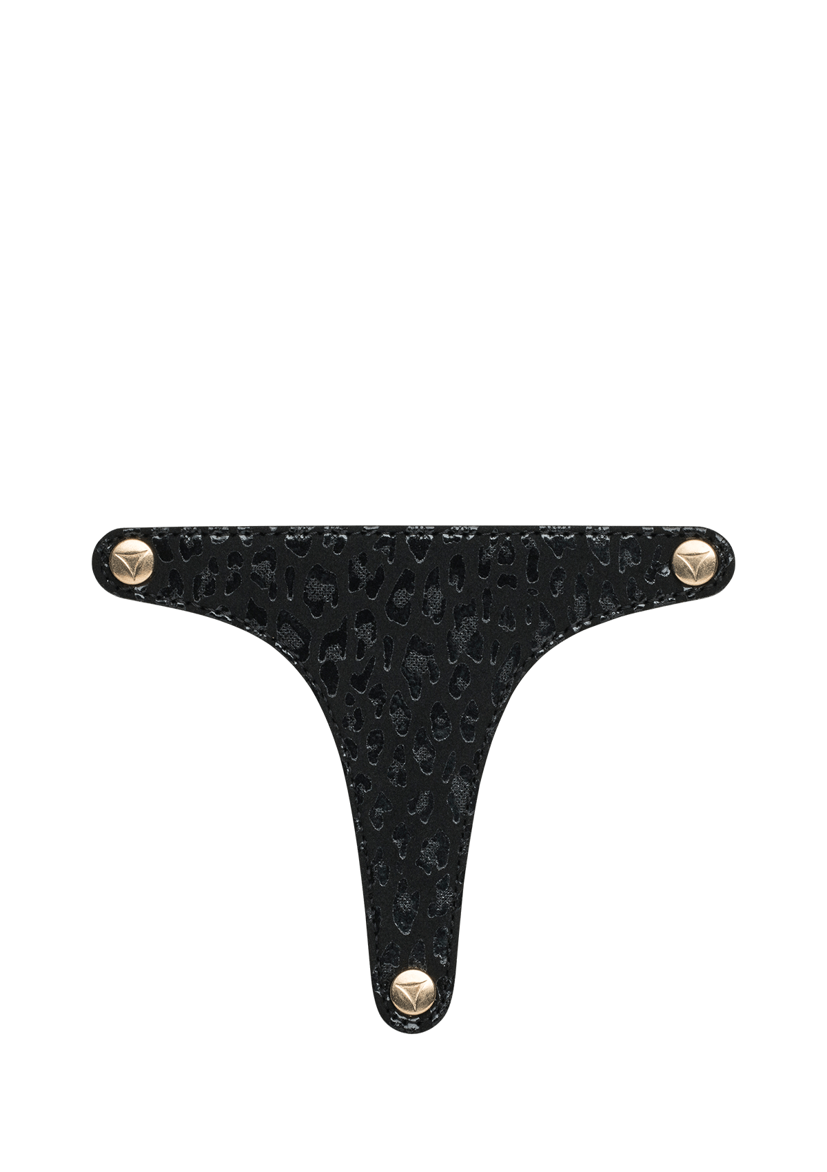 Produktabbildung auf neutralem Hintergrund des Produktes Animal Print in der Farbe Leo Black