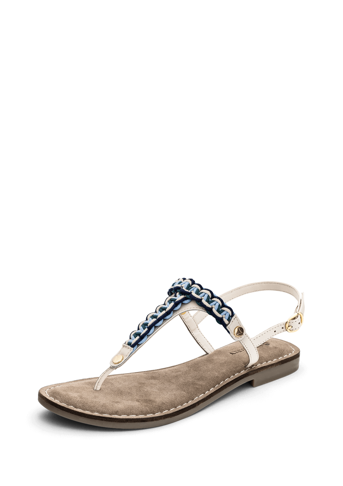 Produktabbildung auf neutralem Hintergrund des Produktes Nautic Vibe in der Farbe Crema-Teal