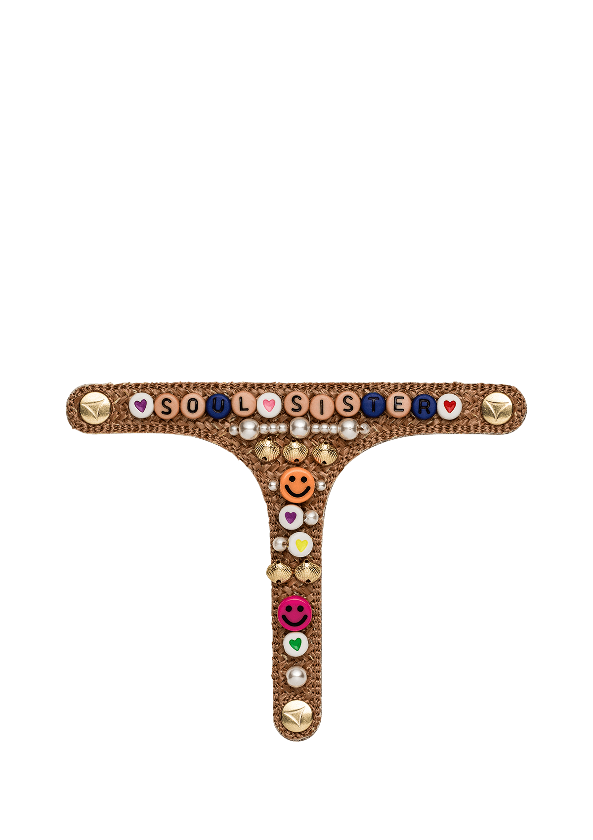 Produktabbildung auf neutralem Hintergrund des Produktes Happy Charms in der Farbe Cognac