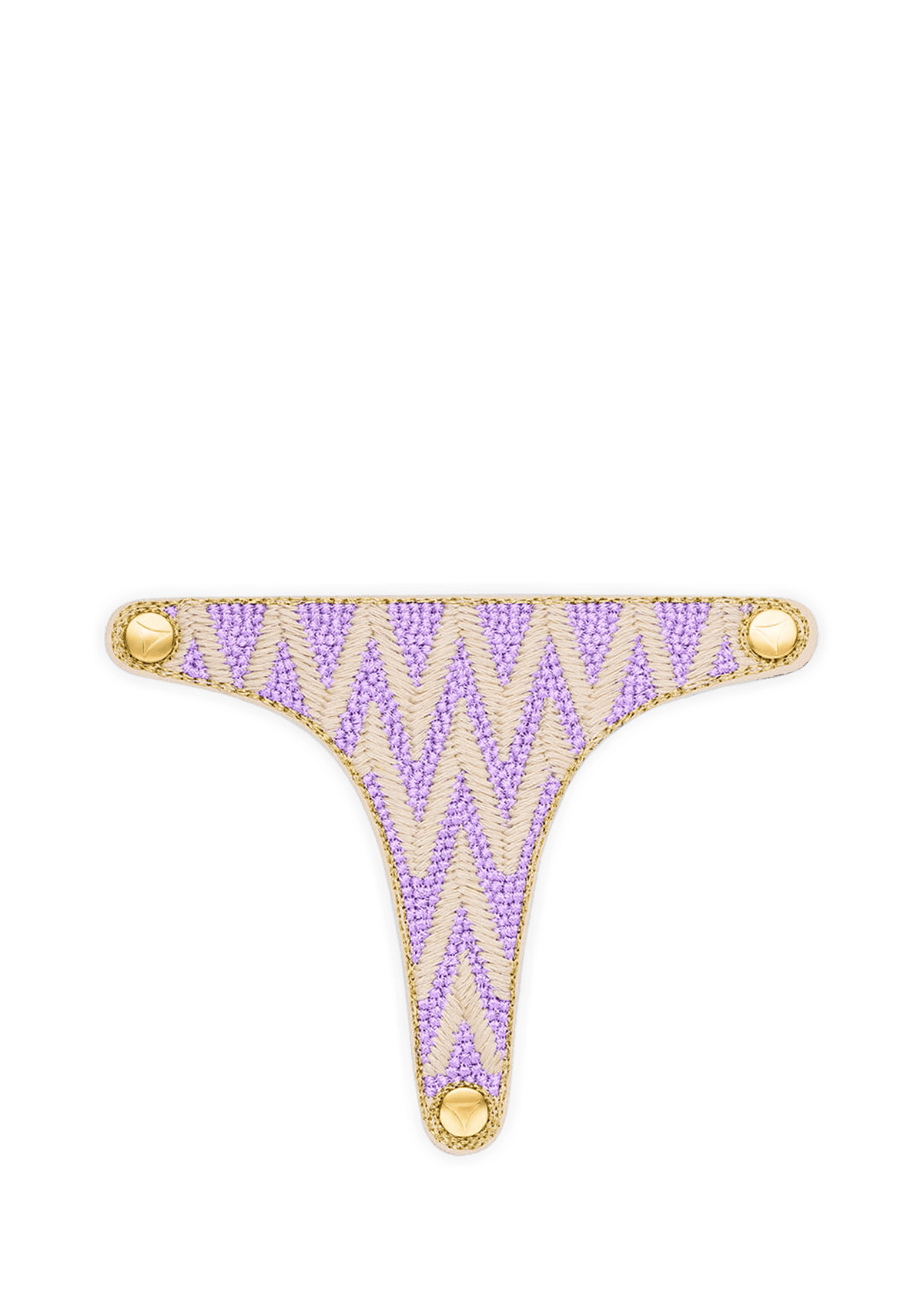 Frontalansicht auf neutralem Hintergrund des Produktes Sandy Lines in der Farbe Pastel Lilac