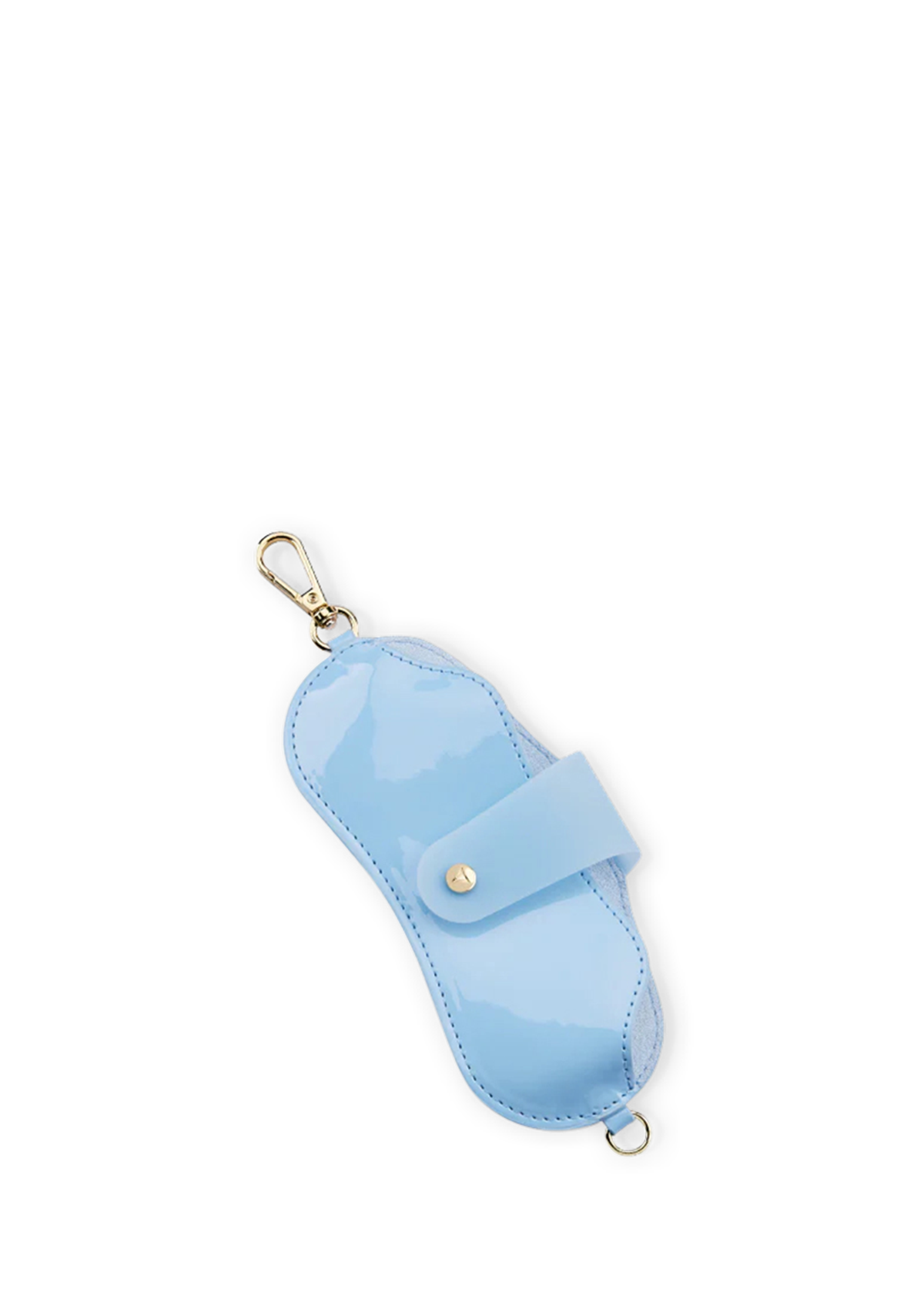 Produktabbildung auf neutralem Hintergrund des Produktes Transparent Sunny Case in der Farbe Blue