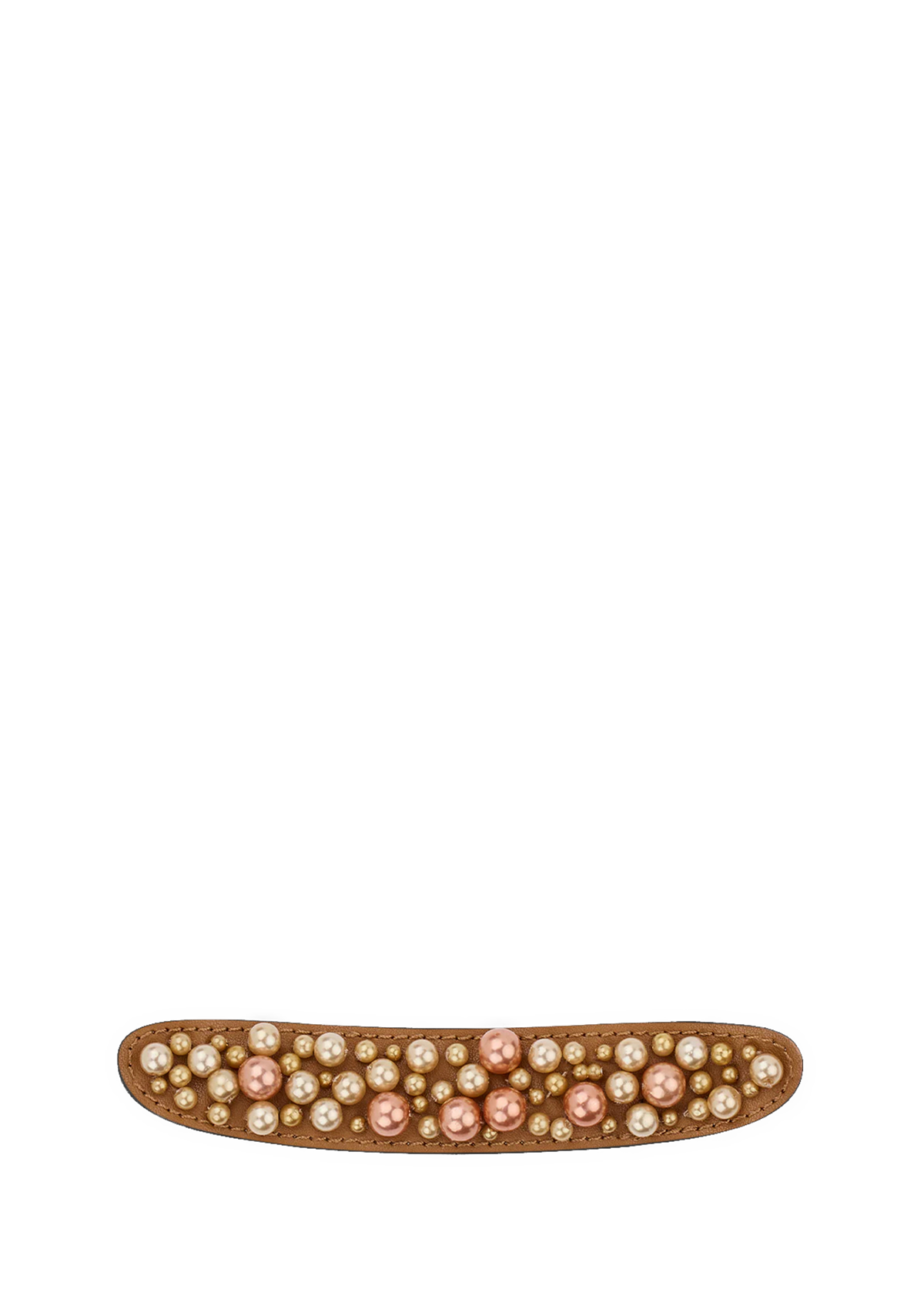 Precious Pearl Loop - Cognac