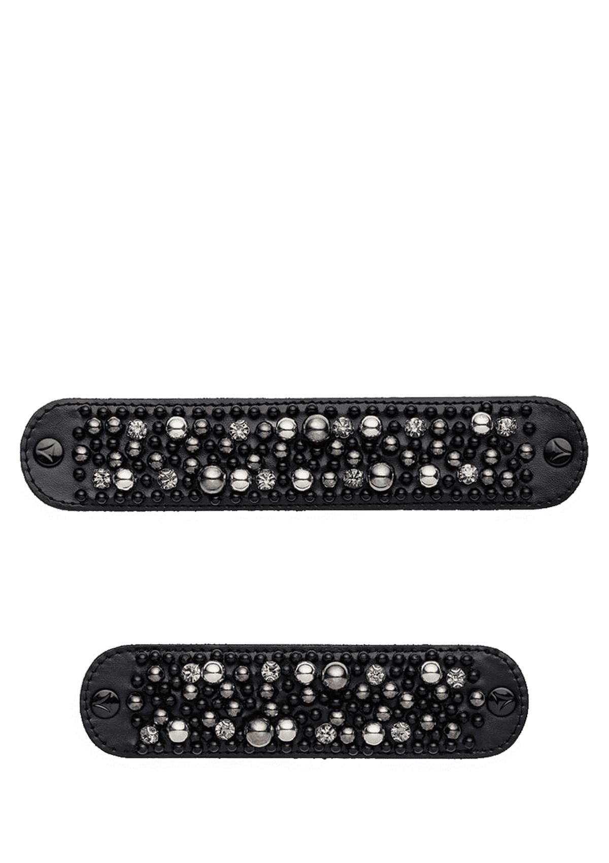 Frontalansicht auf neutralem Hintergrund des Produktes Precious Pearl in der Farbe Black