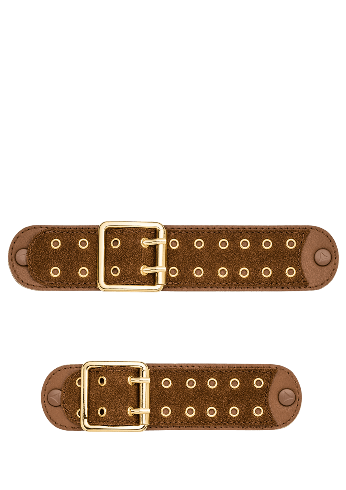 Produktabbildung auf neutralem Hintergrund des Produktes Eyelet Classic in der Farbe Cognac